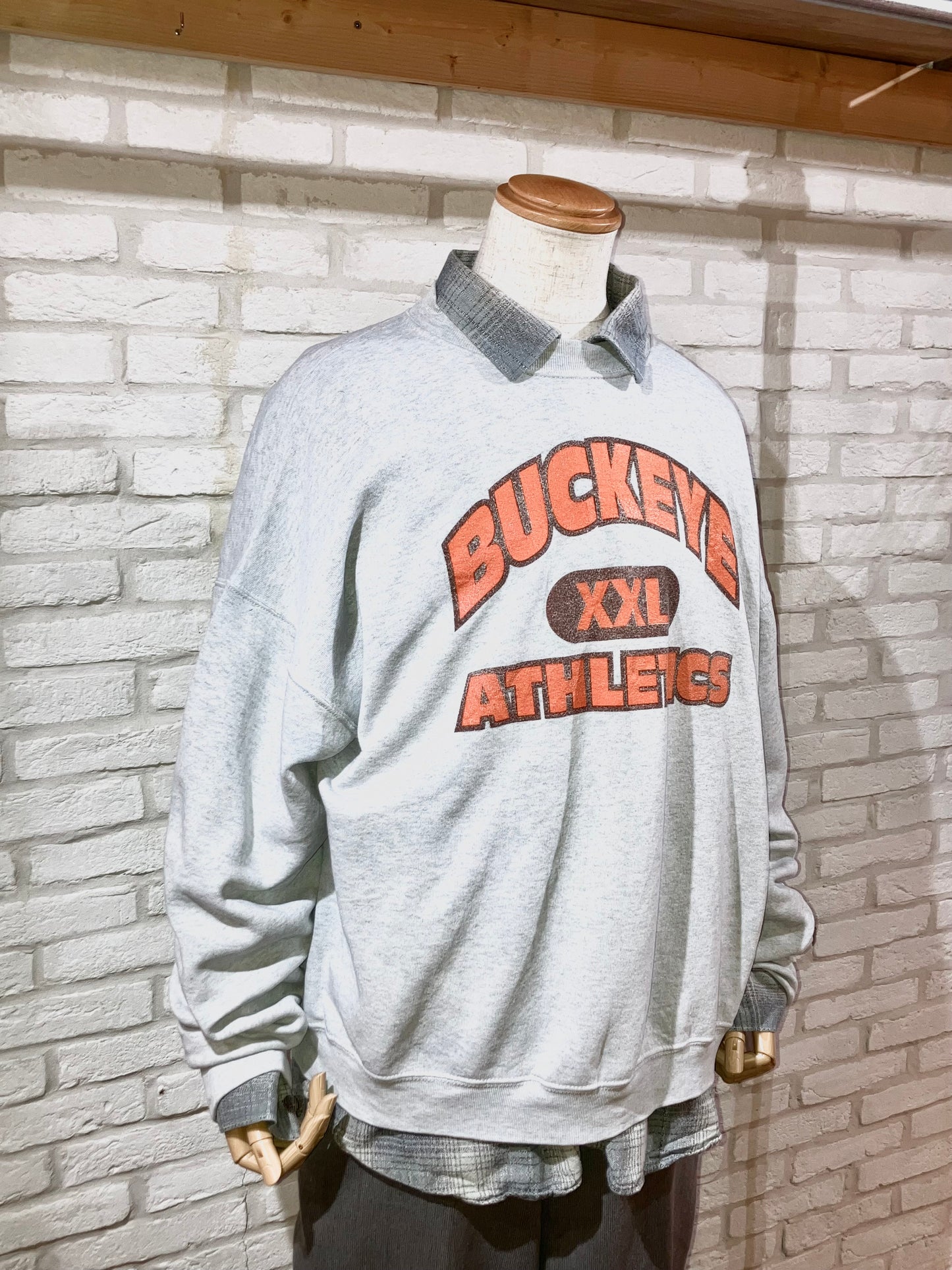 Old Wide&Short Printed Sweat