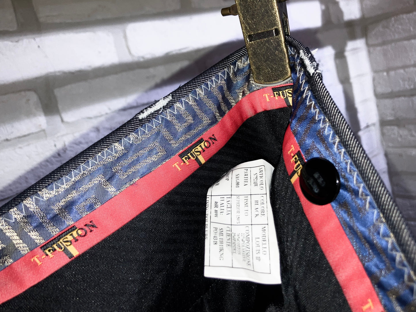 00s Super Wide Iridescent Slacks