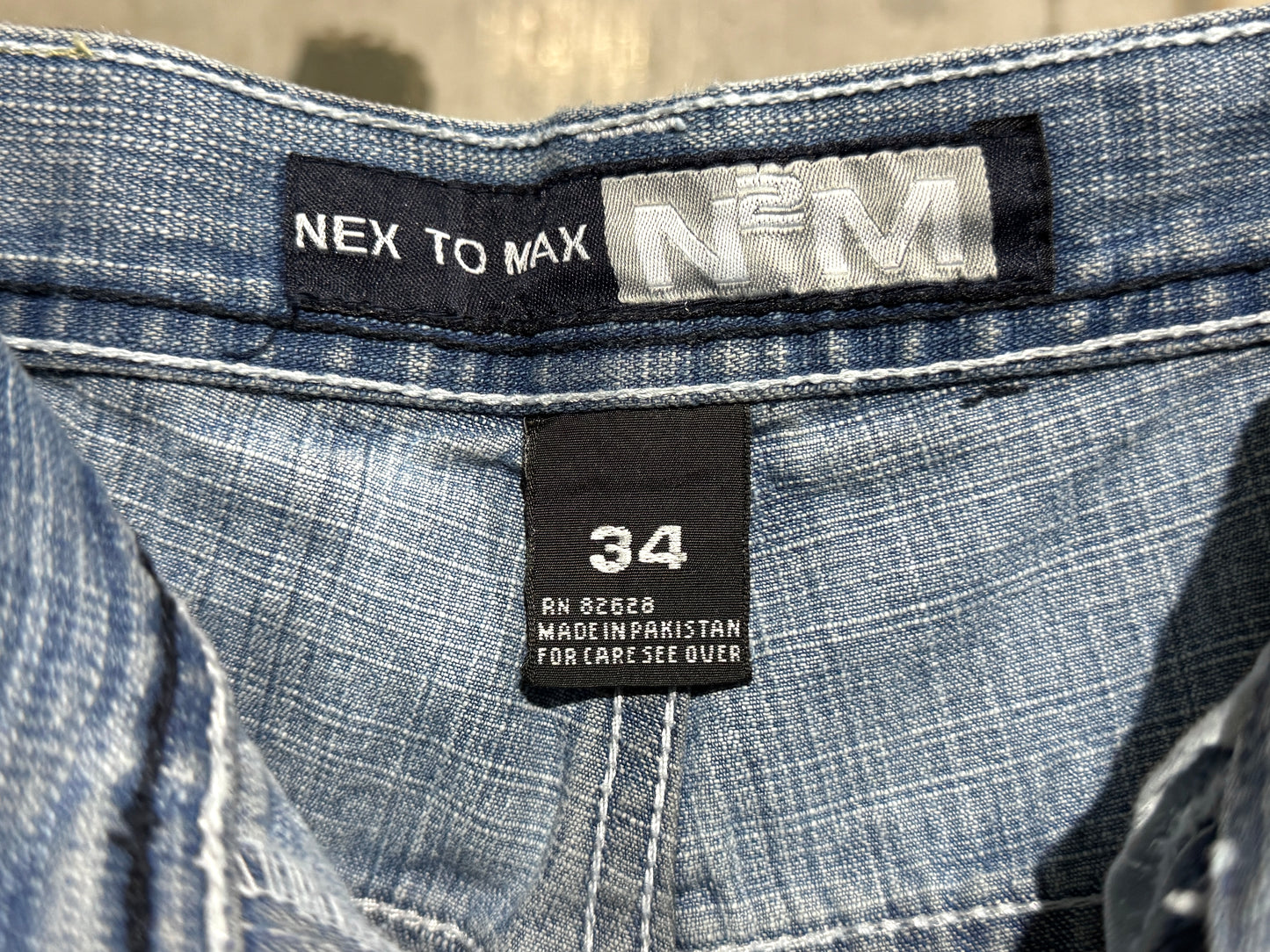 00s Nex To Max Wide Jeans