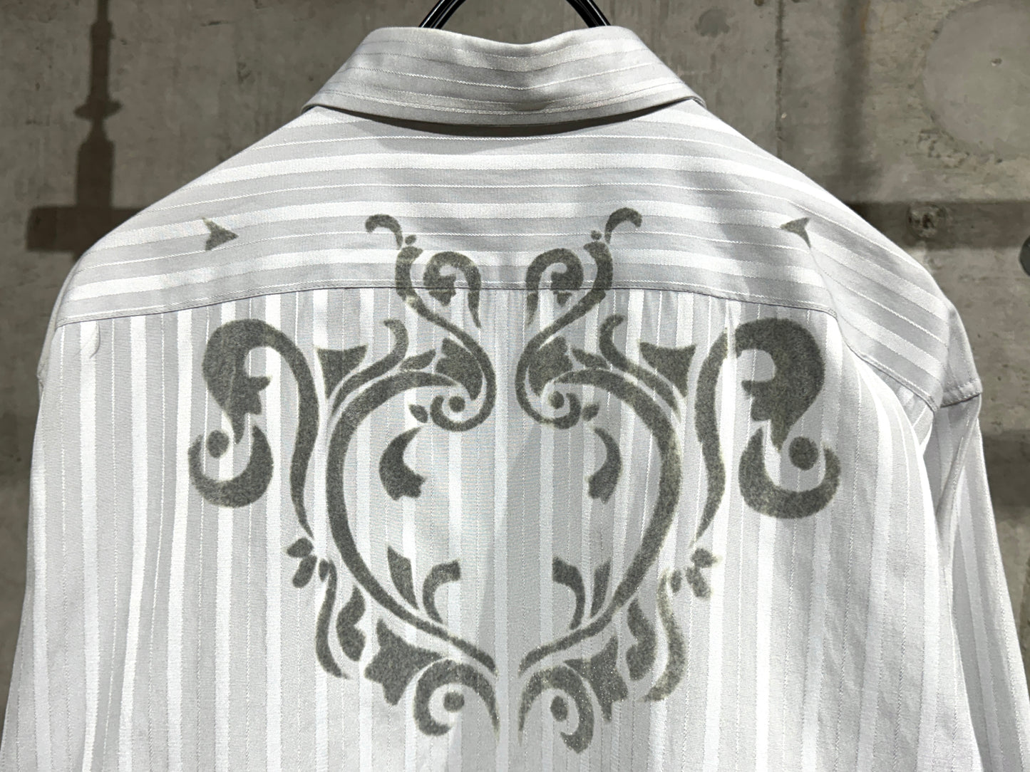 Y2K Striped Design Shirt
