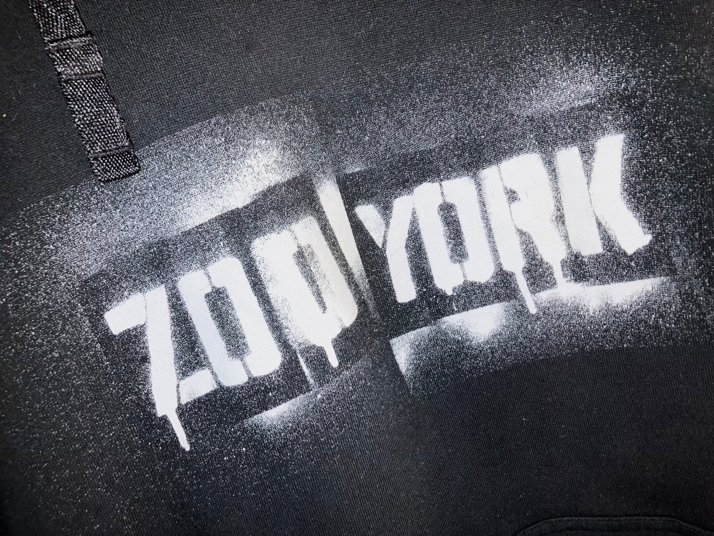"ZOO YORK" 00s Airbrush Printed Sweat Hoodie