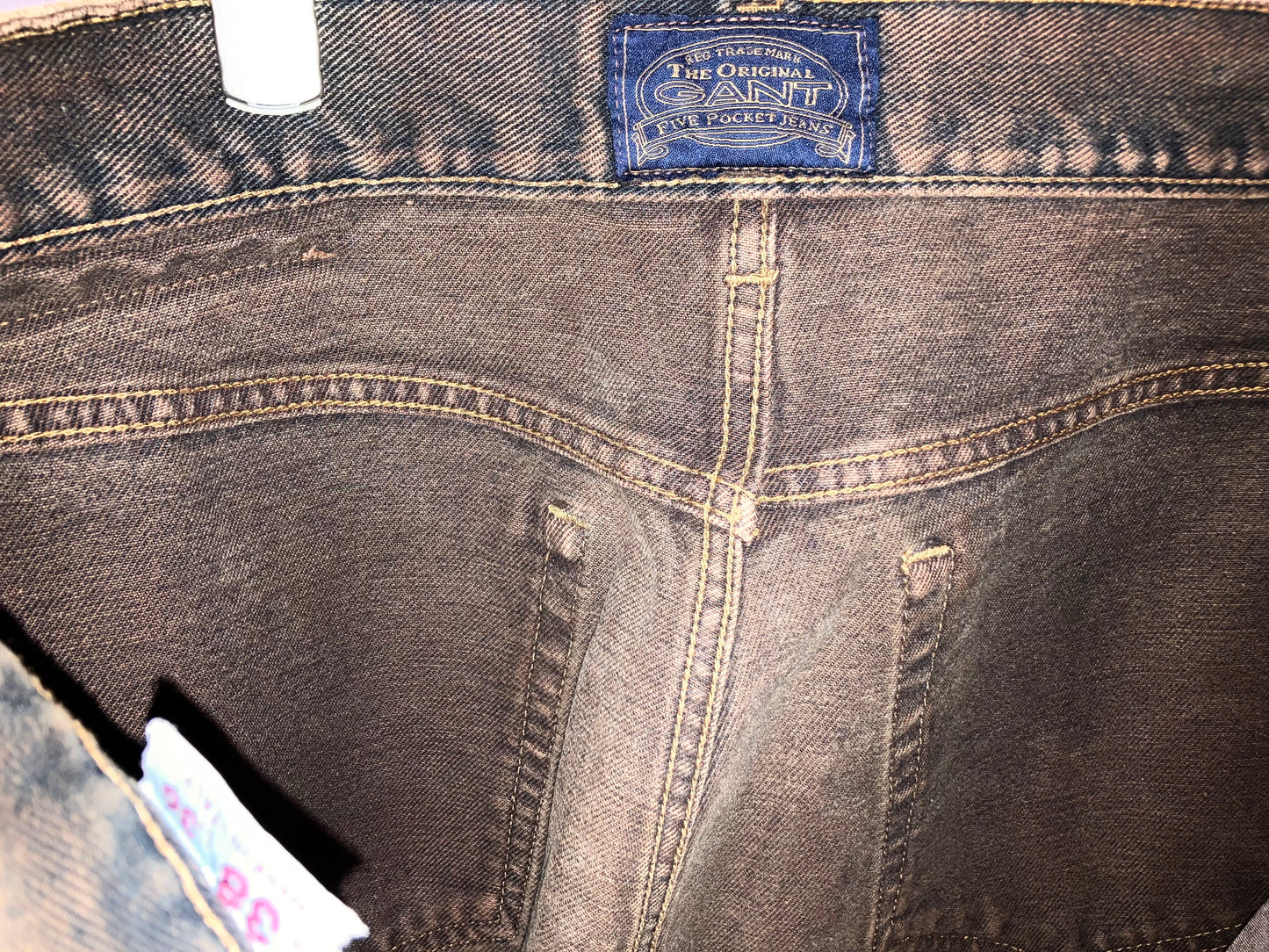 "GANT" Old Nice Color Wide Denim Pants