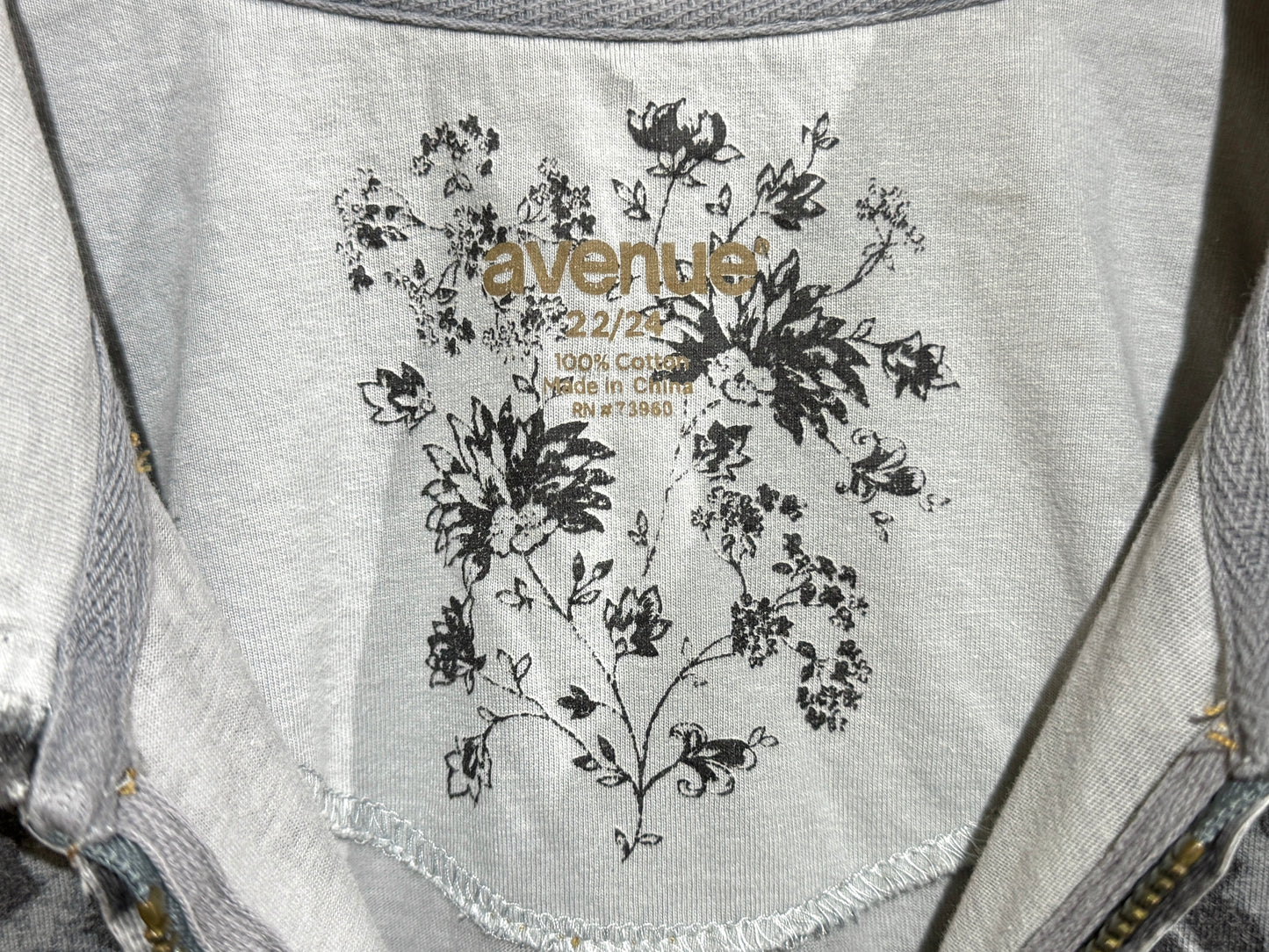 Leopard Zip-up SS Hoodie