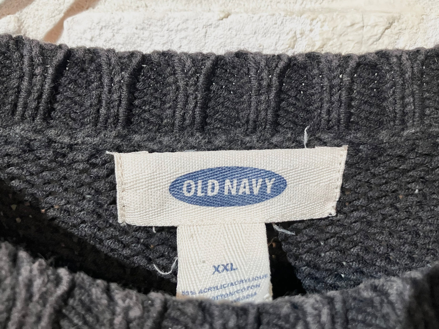"OLD NAVY" Old Oversized Design Knit