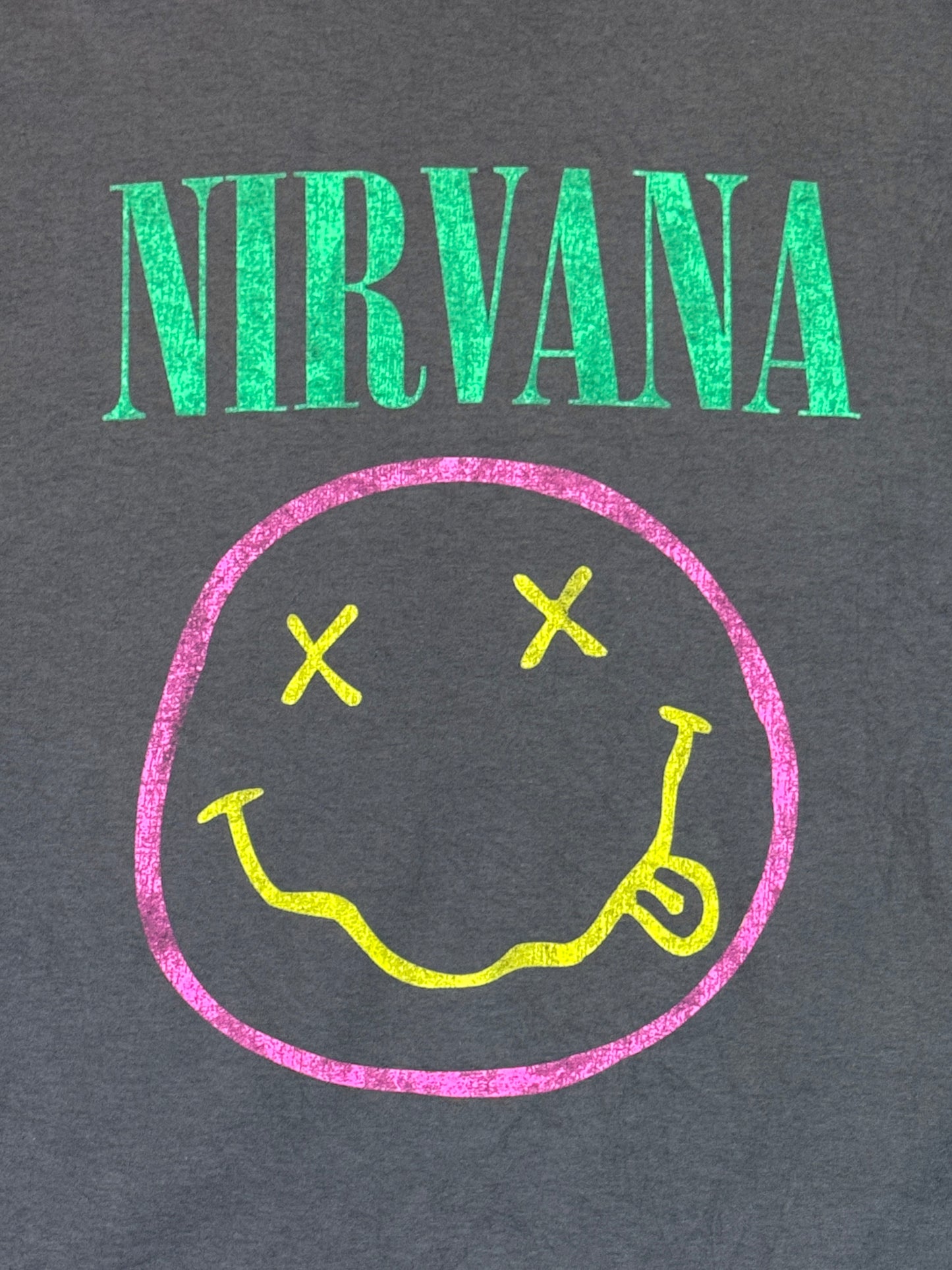 Nirvana Smiley Face Tee