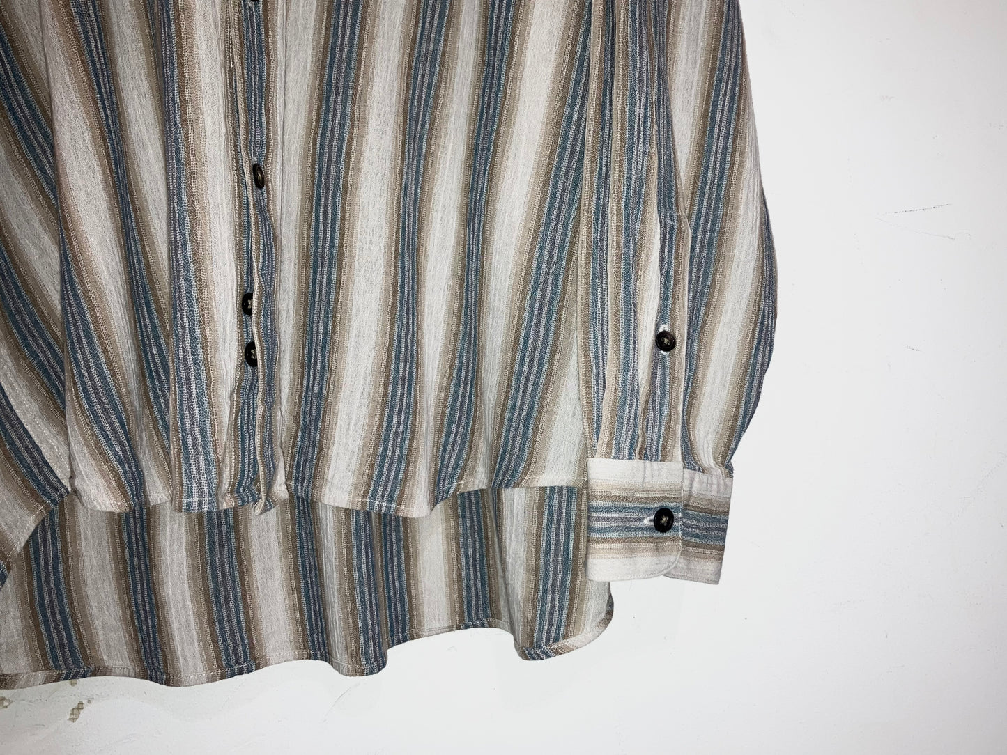 "PERRY ELLIS" Old Design Stripe Shirt