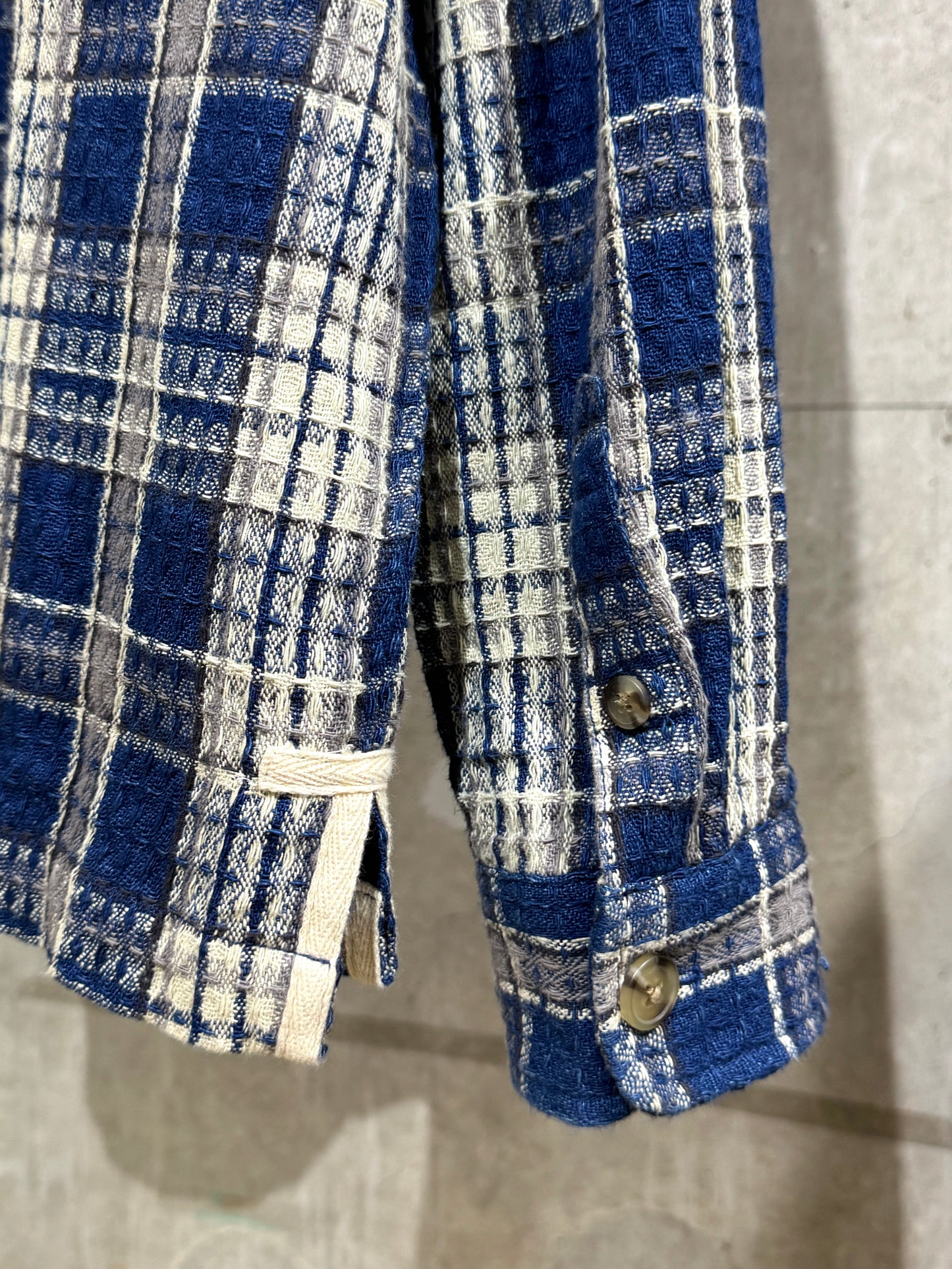 Waffle Plaid Shirt
