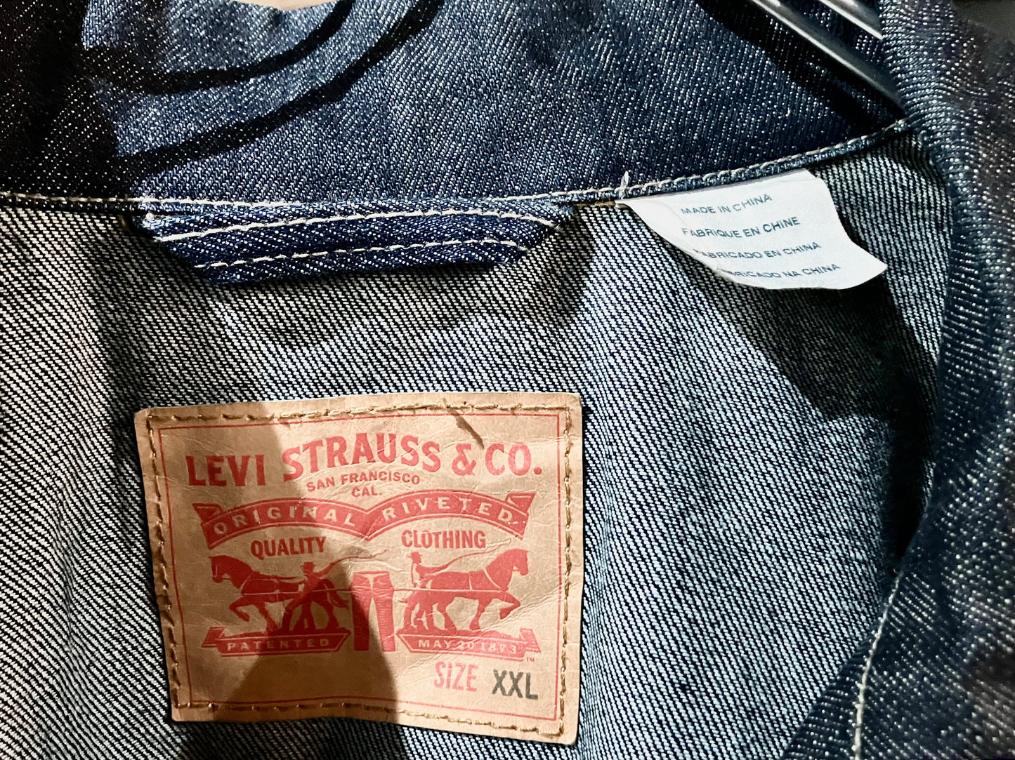 "Levi's" 10s〜 Oversized Denim JKT
