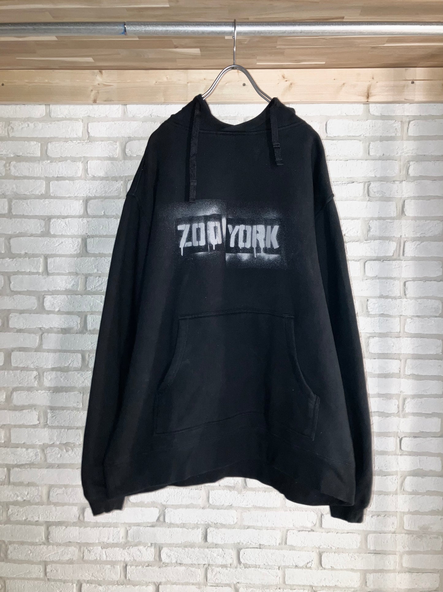 "ZOO YORK" 00s Airbrush Printed Sweat Hoodie