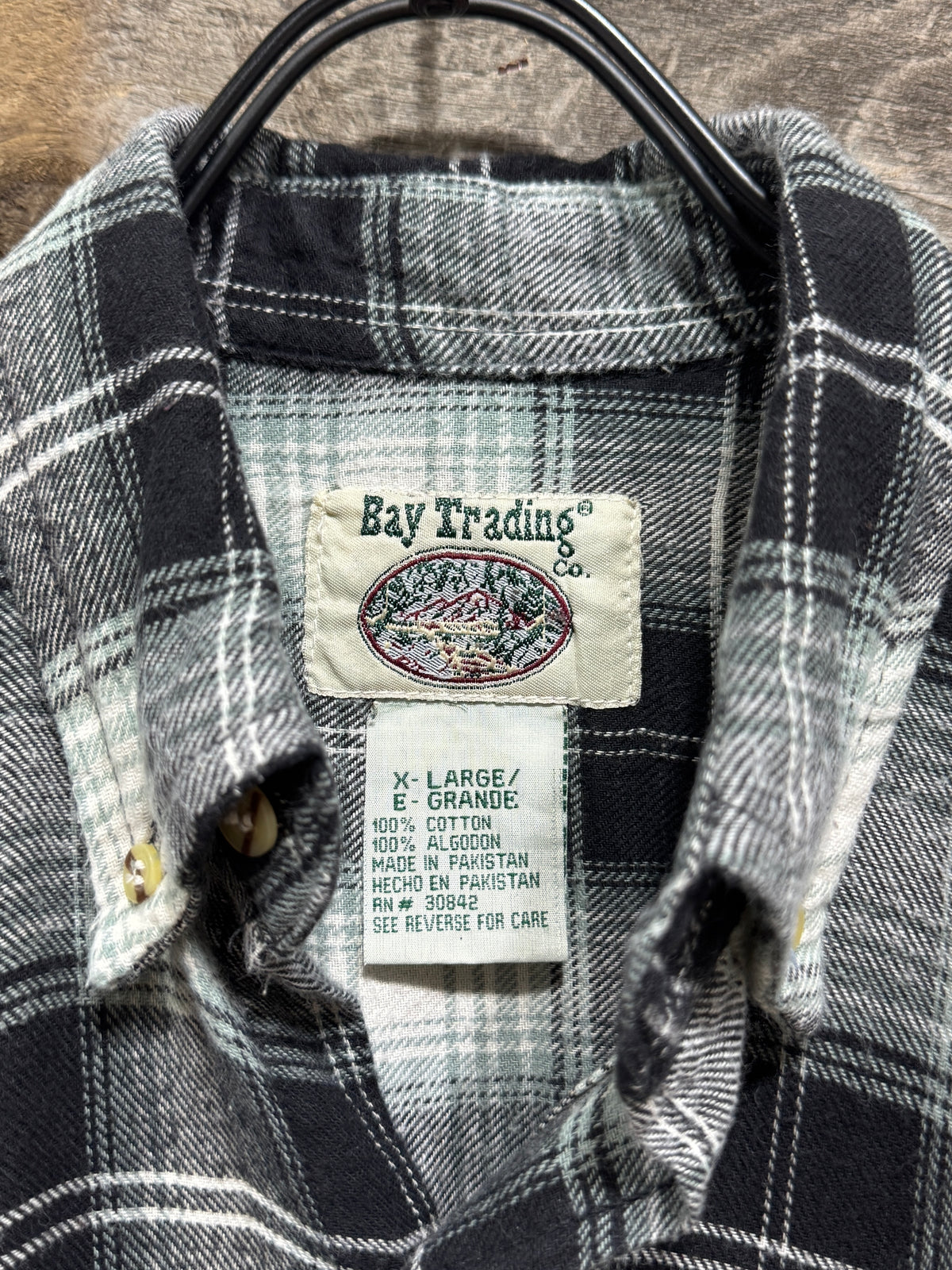 Old Flannel Plaid Shirt