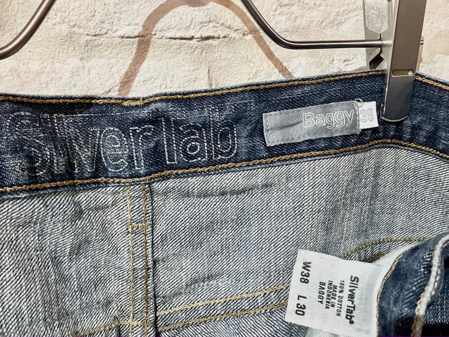 "SILVER TAB" 00s Wide Denim Pants