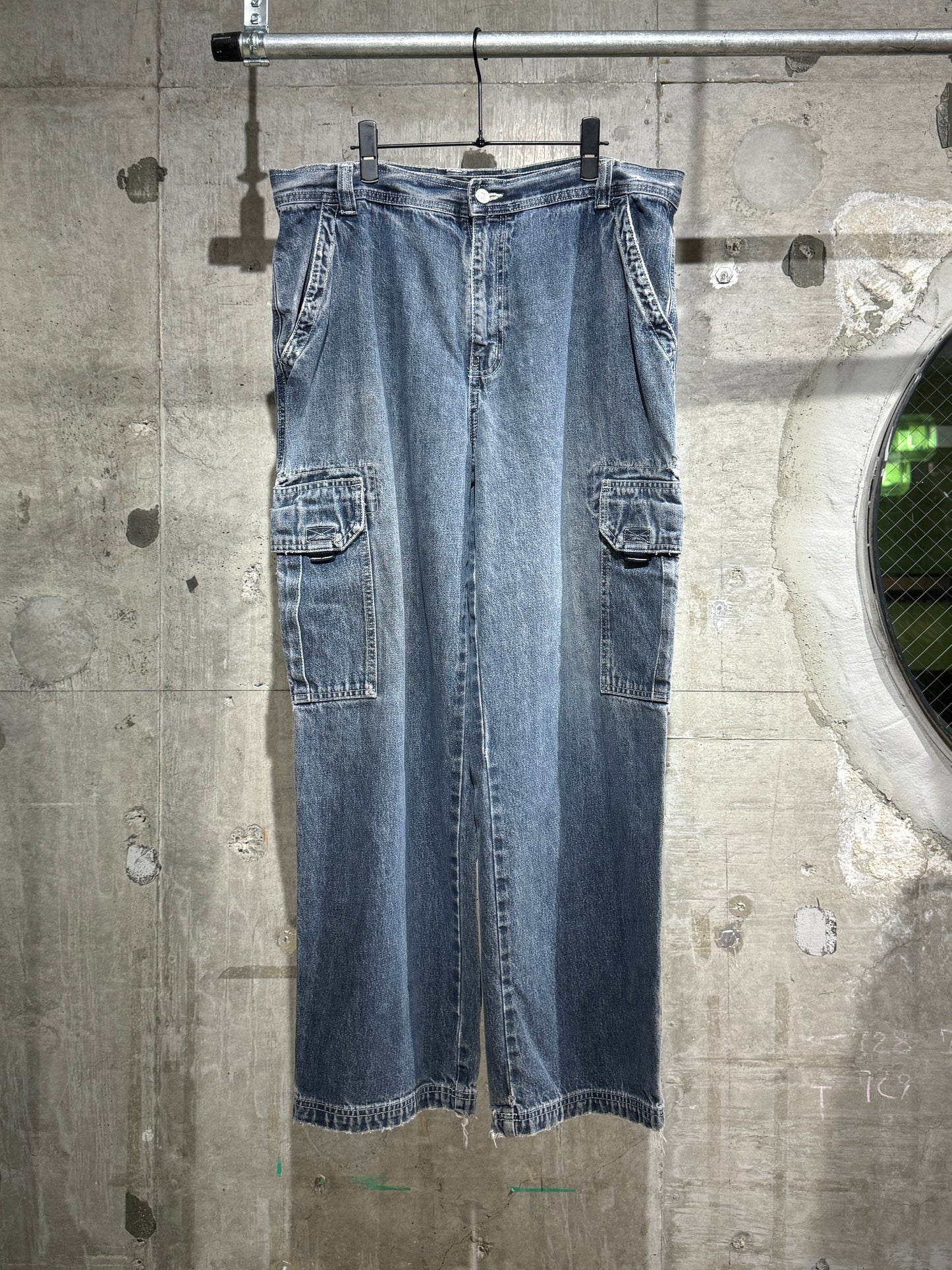 00s vintage Denim Cargos