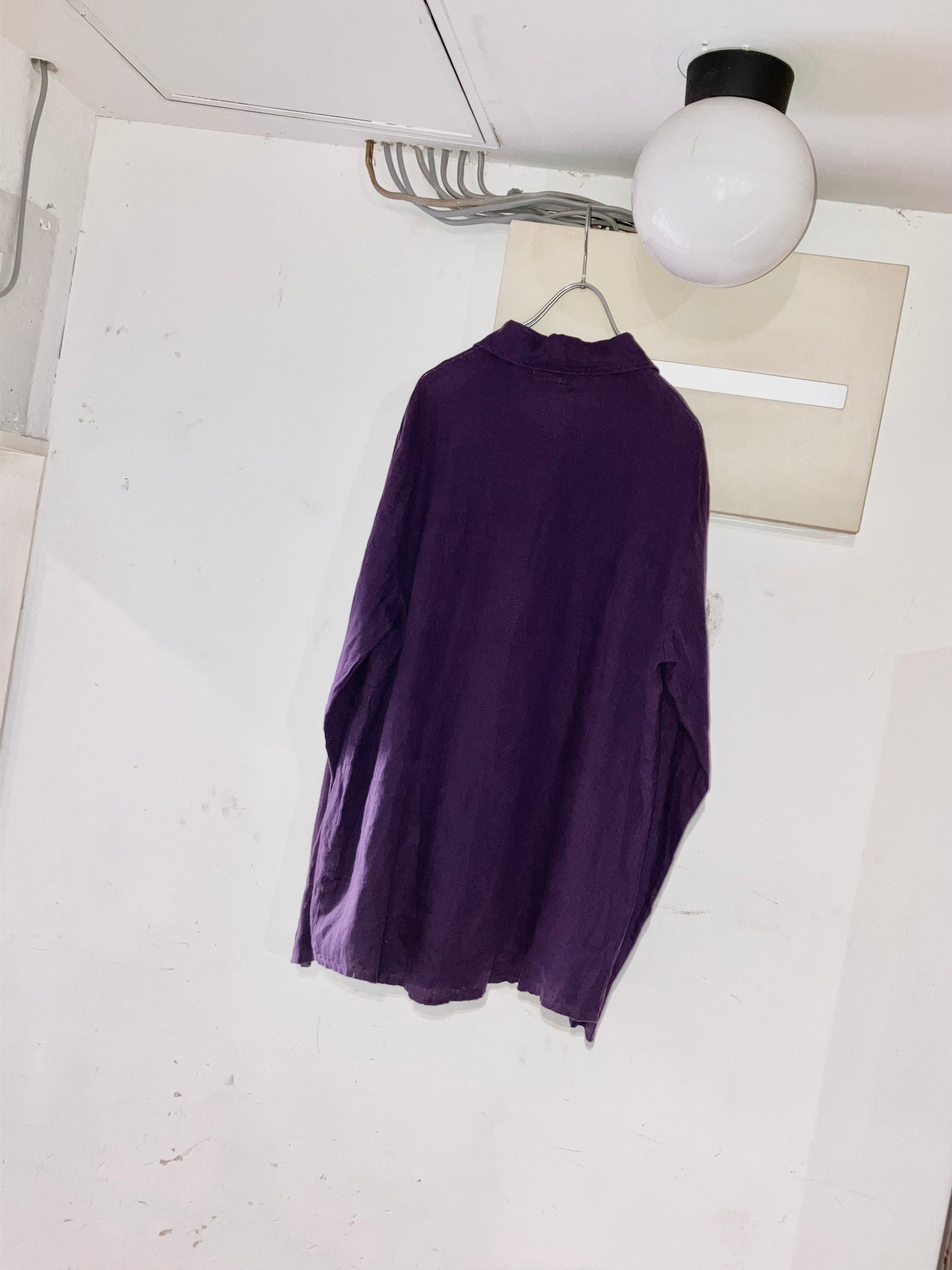 "FLAX" Old Nice Color Linen Shirt