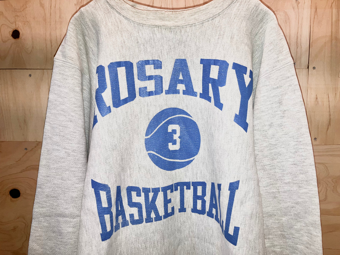 "Chmpion" Old REVERSE WEAVE Printed Sweat