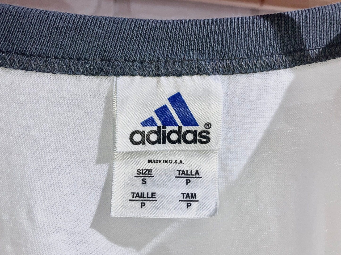 "adidas" Old Printed Ringer Tee