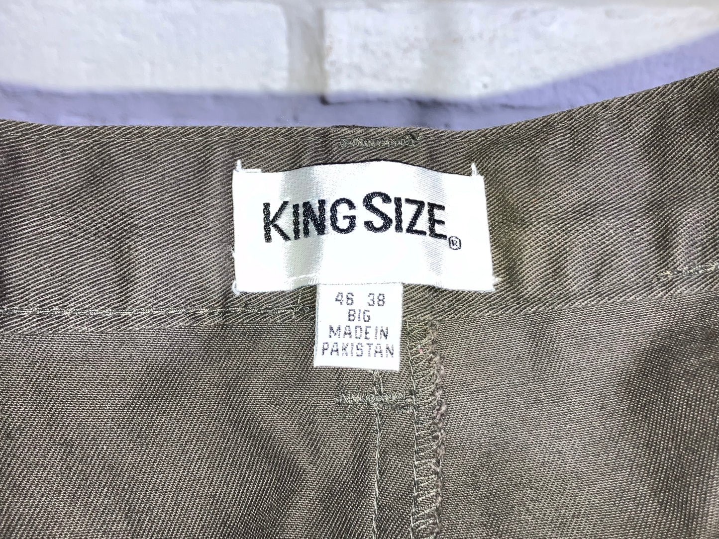 "KING SIZE" Old Super Wide Chino Pants