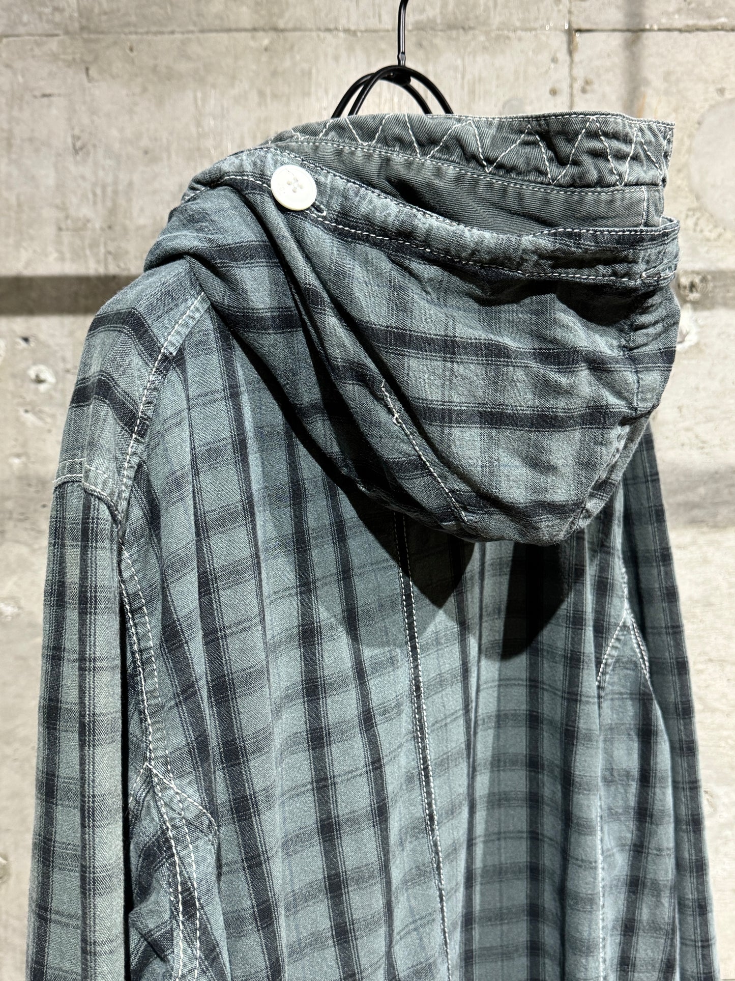 Y2K Plaid Design Lightweight Jacket