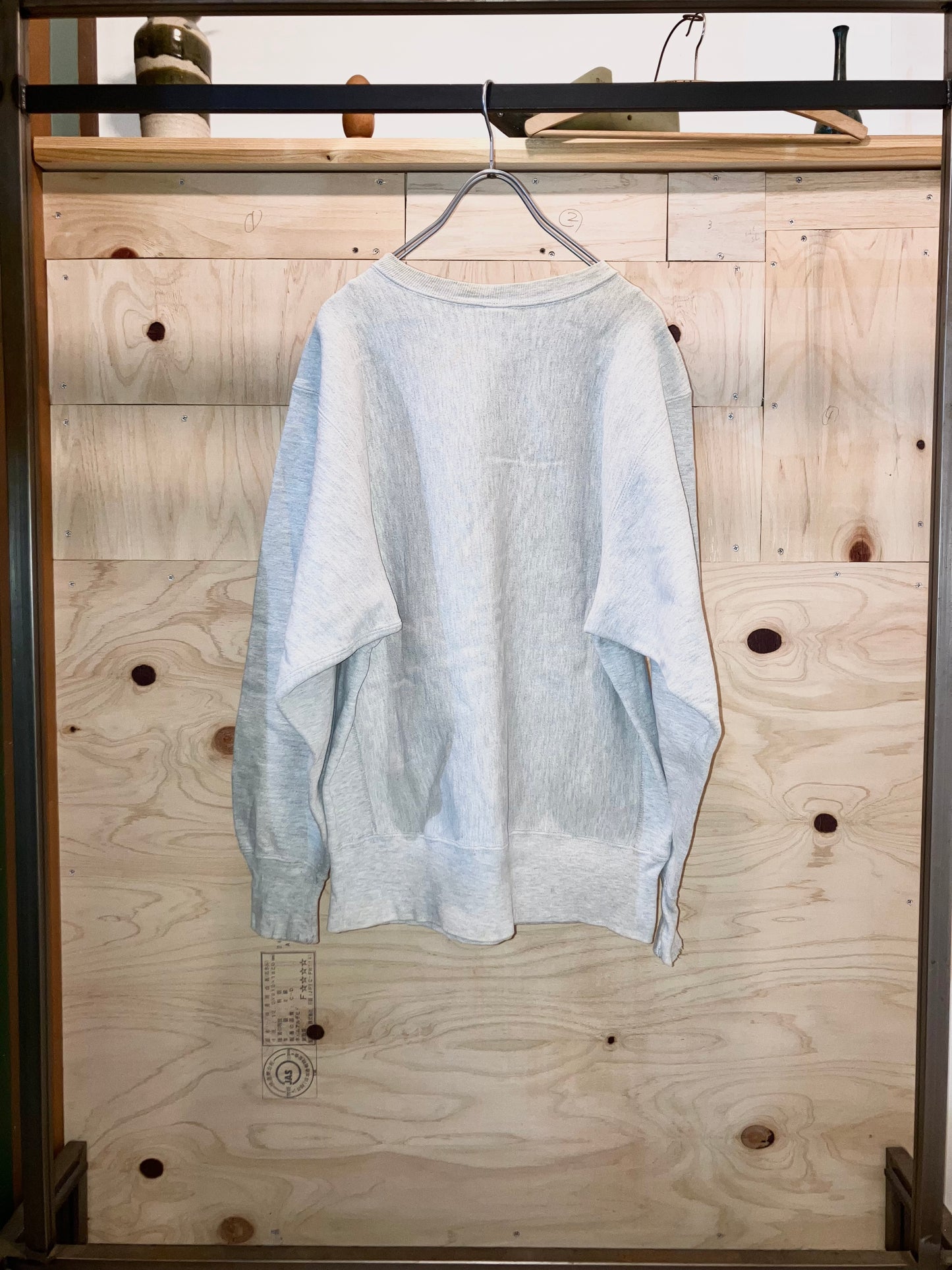 "Chmpion" Old REVERSE WEAVE Printed Sweat