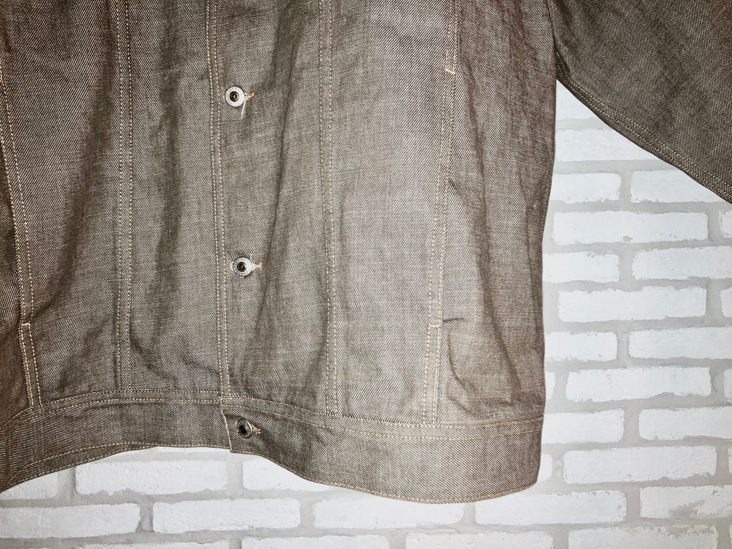 "PHAT FARM" Old Oversized Design Denim JKT