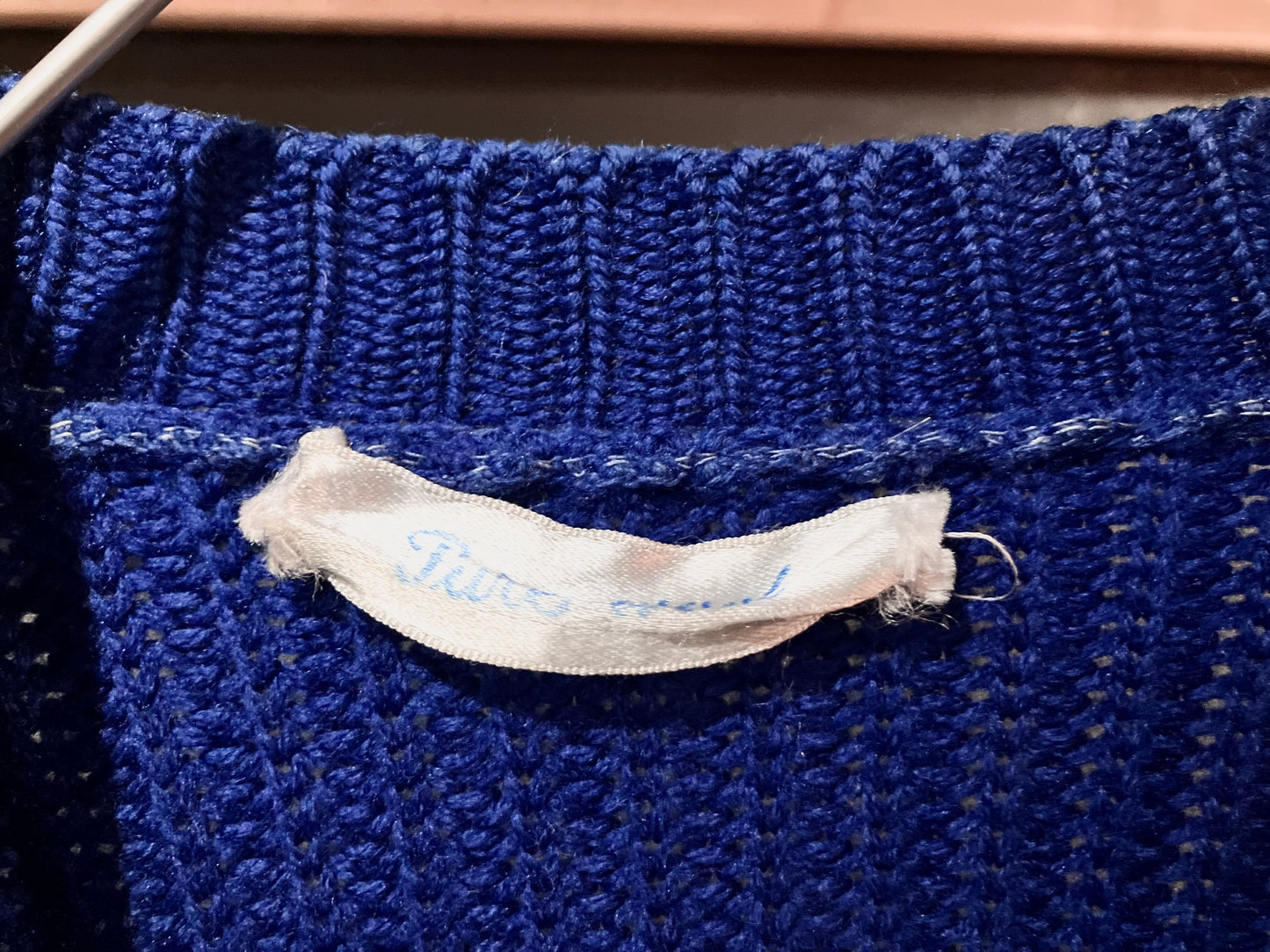 Vintage Design Wool Knit Cardigan