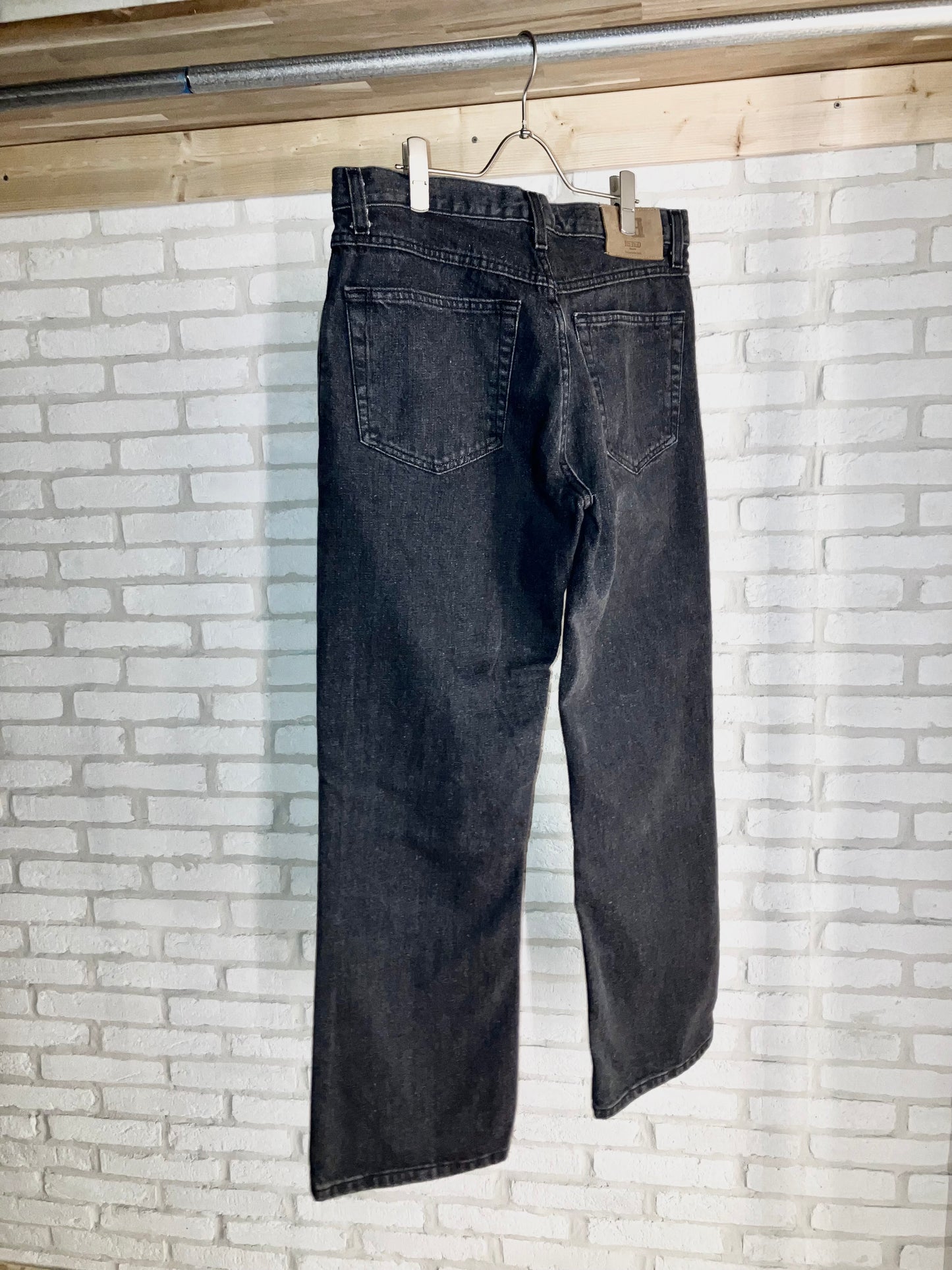 00s Plain BLK Denim Pants