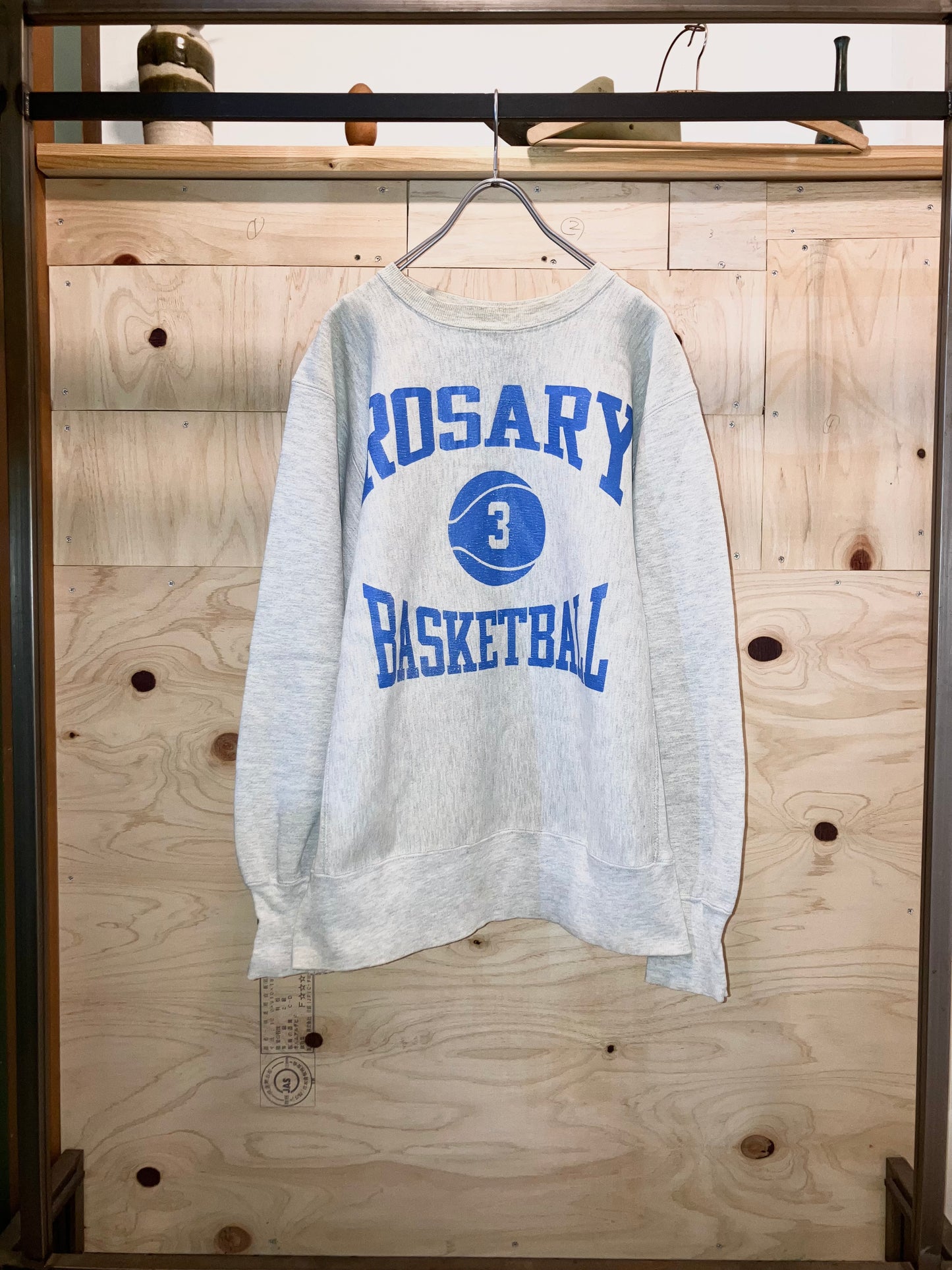 "Chmpion" Old REVERSE WEAVE Printed Sweat