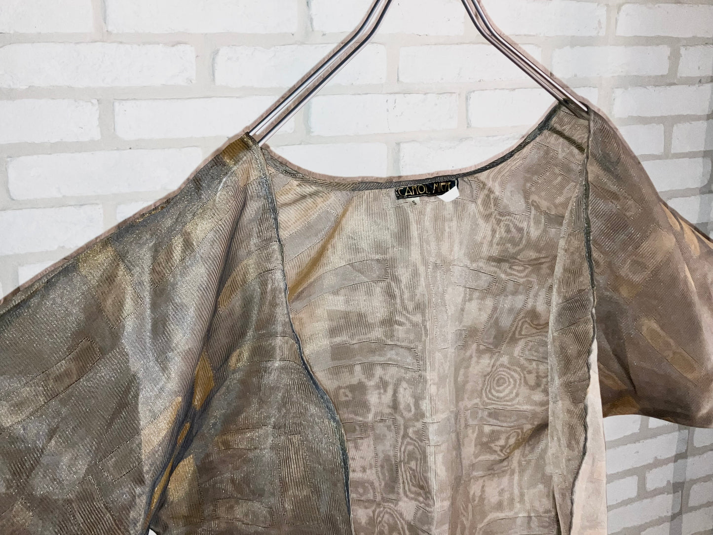 Vintage Design Organdy Haori