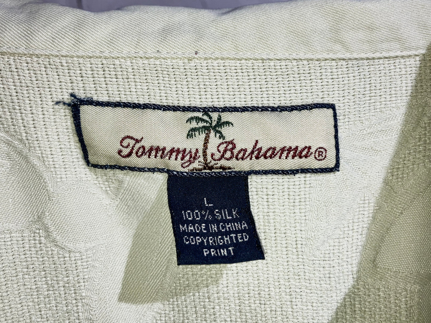 "Tommy Bahama" Old Design Silk Shirt