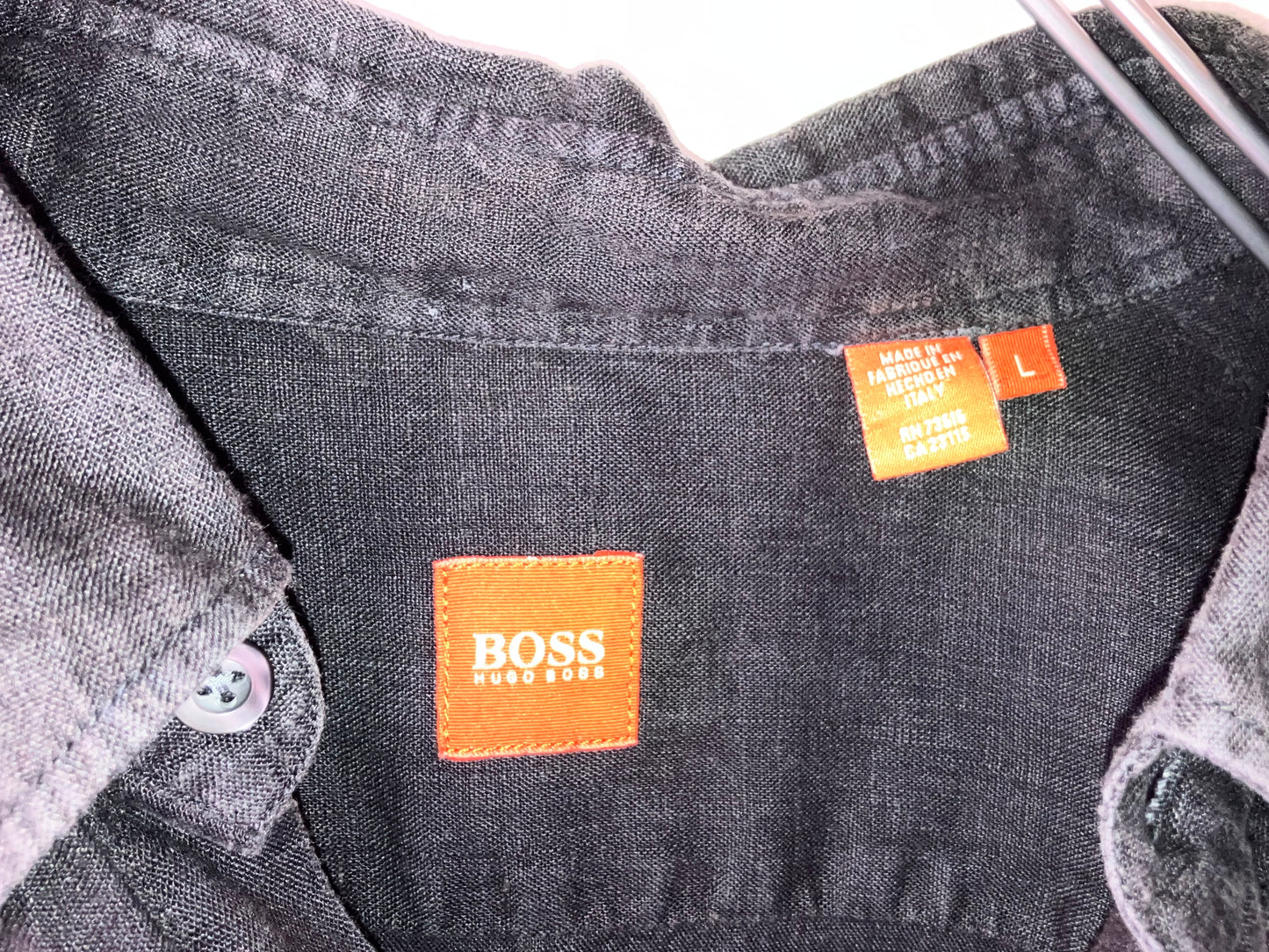 "HUGO BOSS" Old Linen Shirt