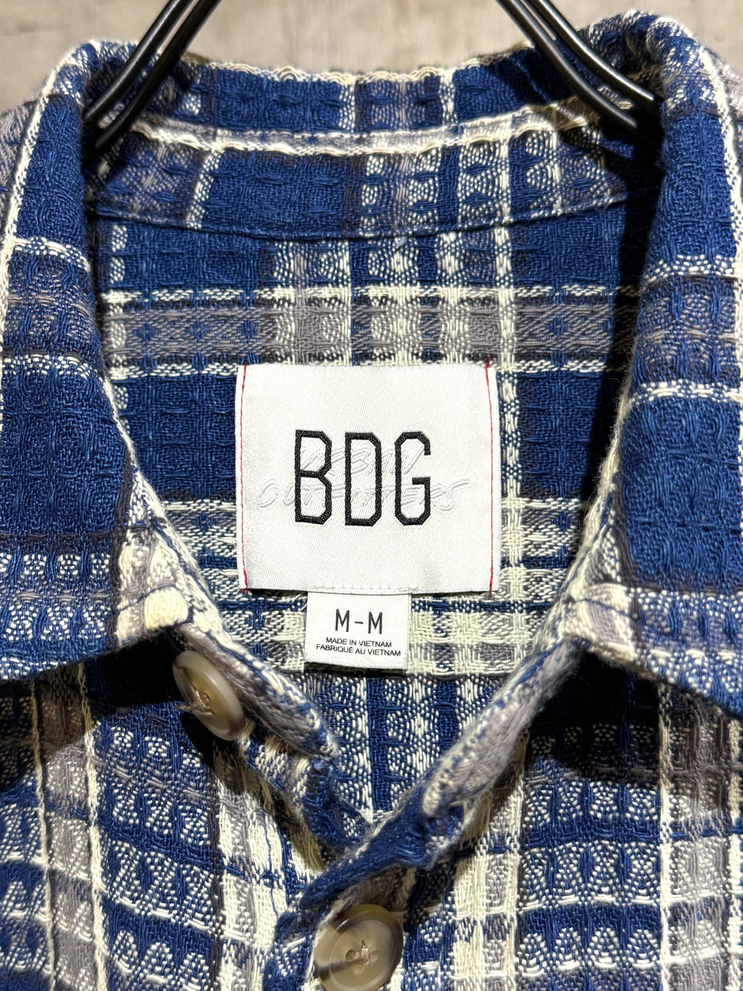 Waffle Plaid Shirt