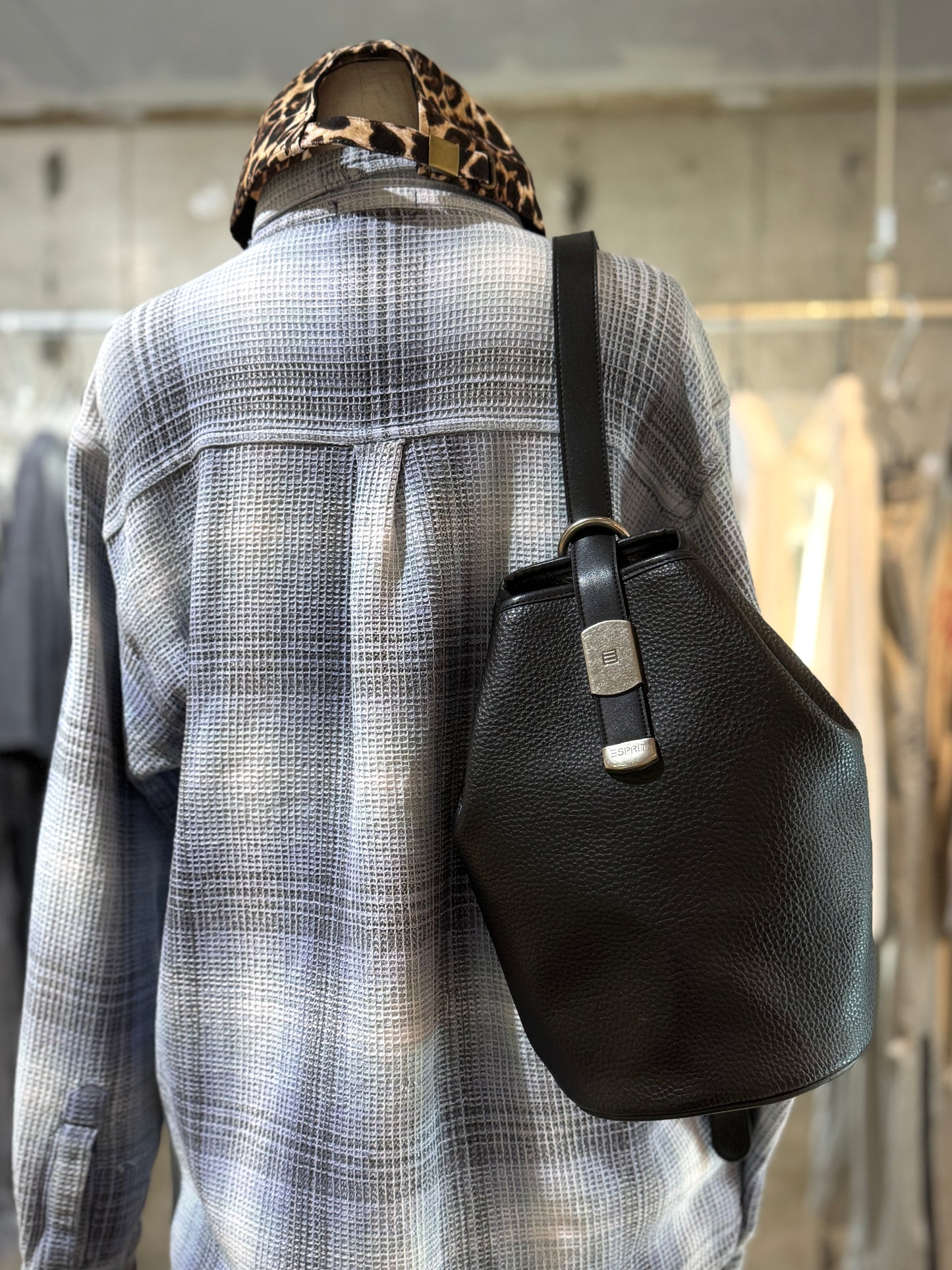 ESPRIT Leather Shoulder Bag