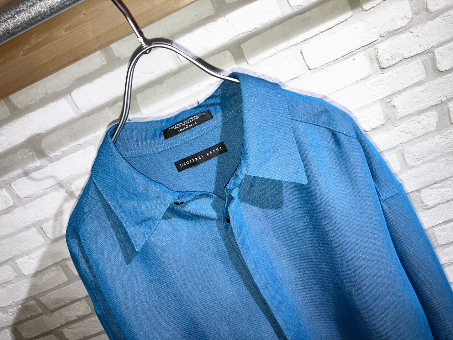 "GEOFFREY BEENE" Old Iridescent Color Shirt
