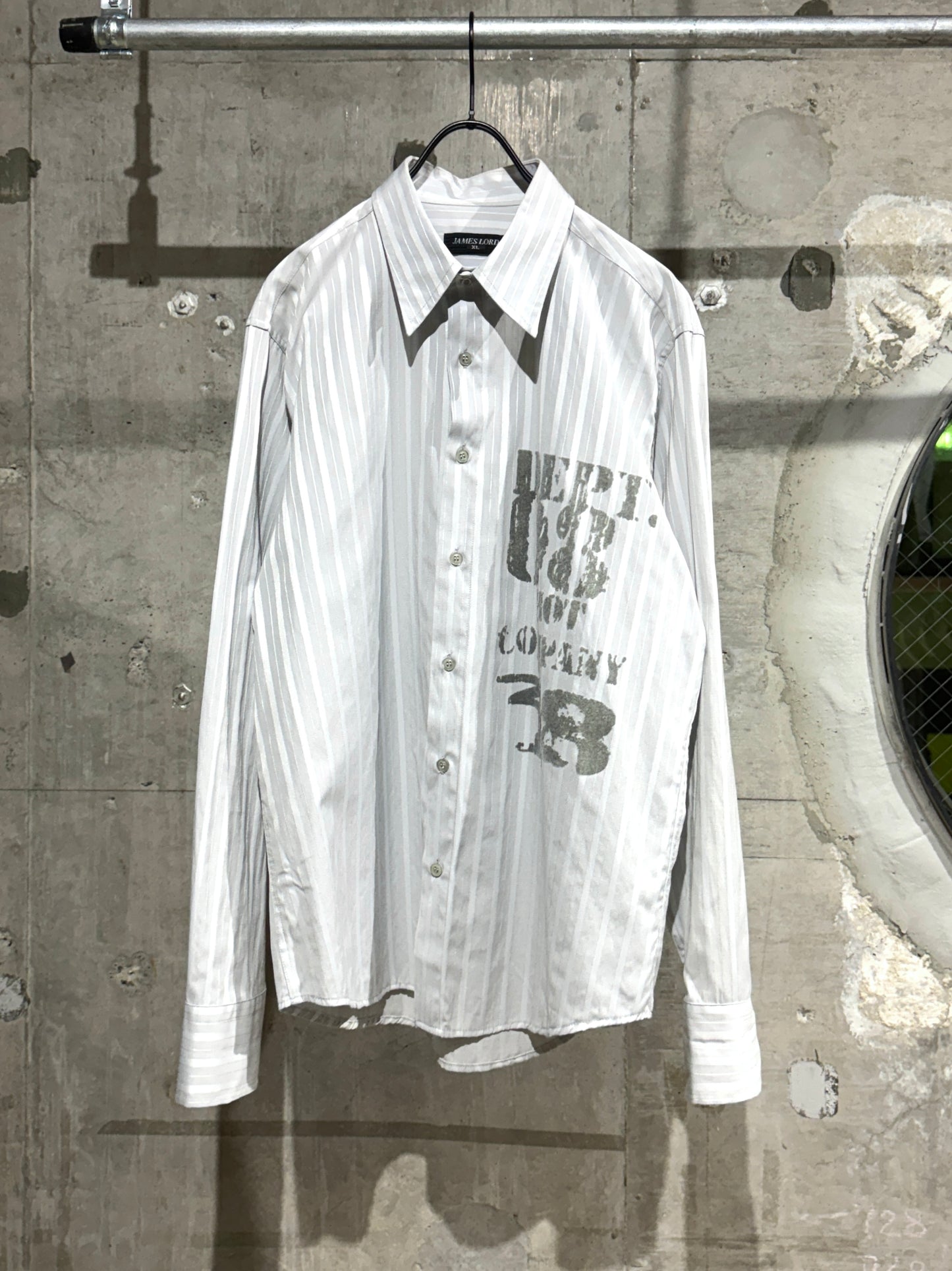 Y2K Striped Design Shirt