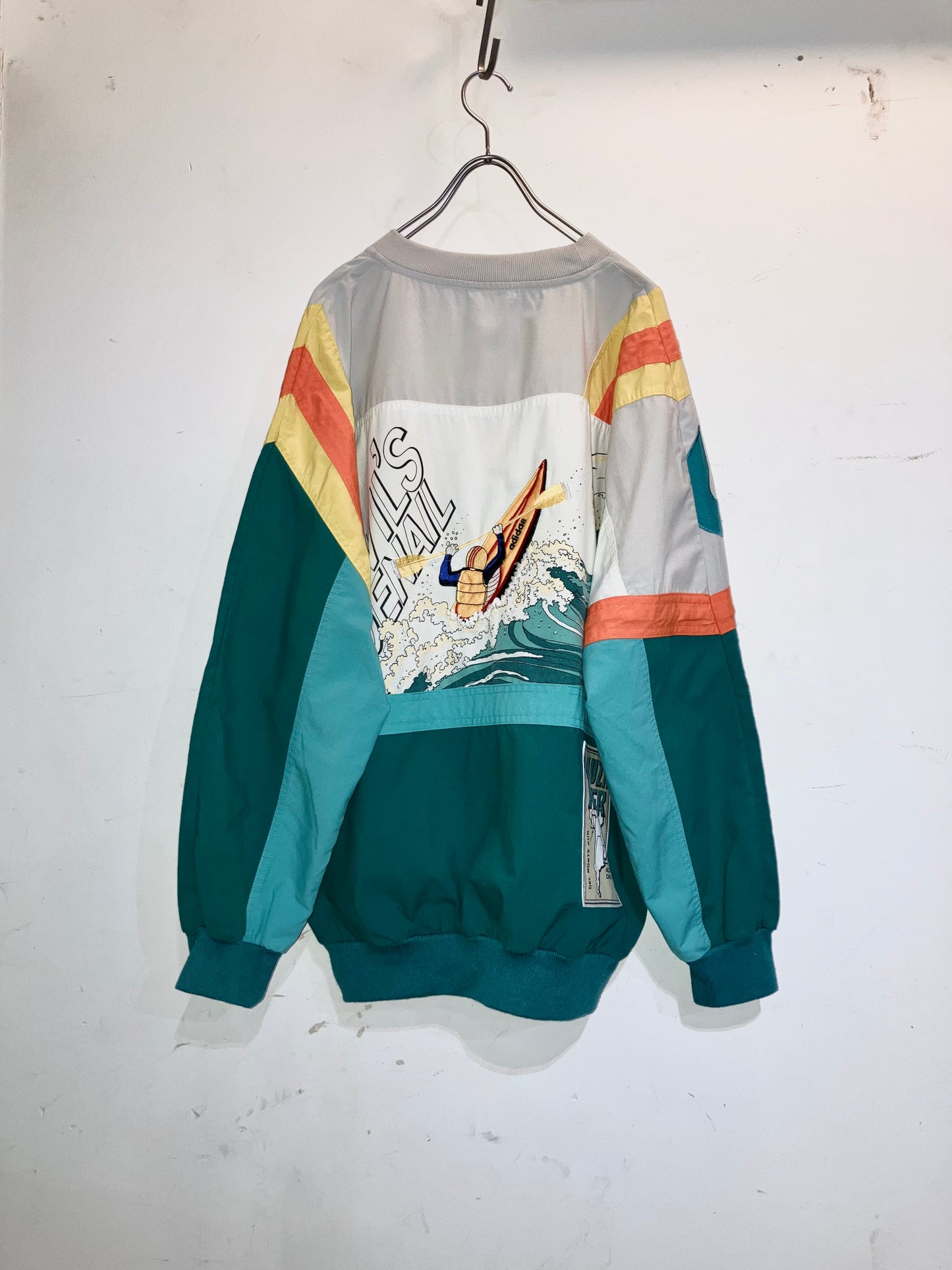 "adidas" Vintage Design Pollover Tops