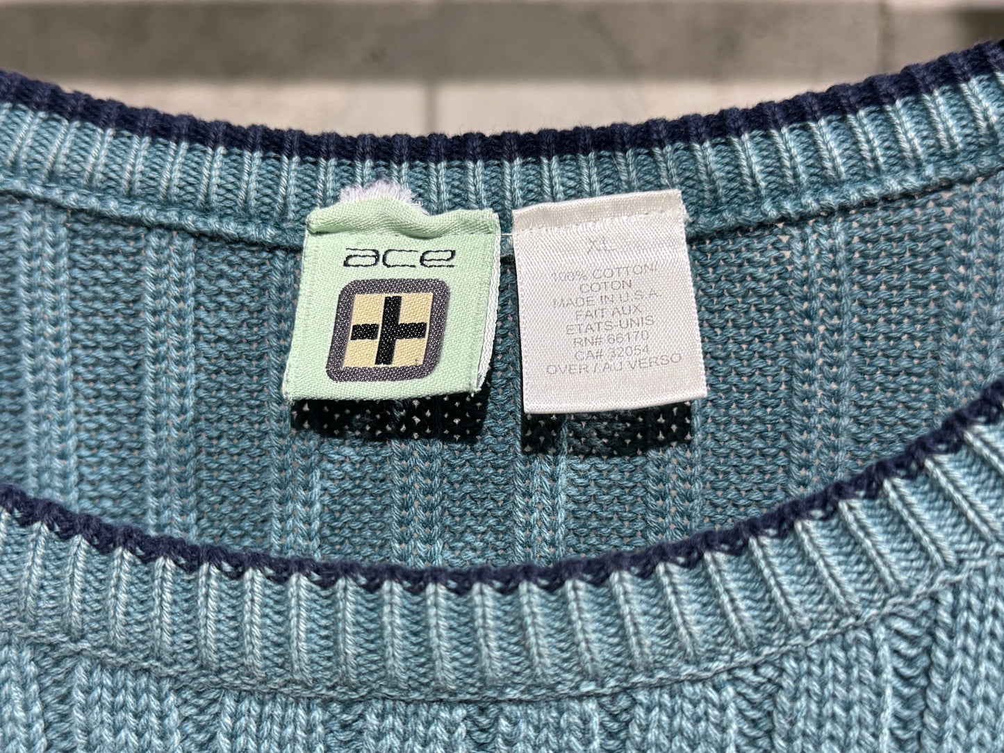 00s Bicolor Sweater