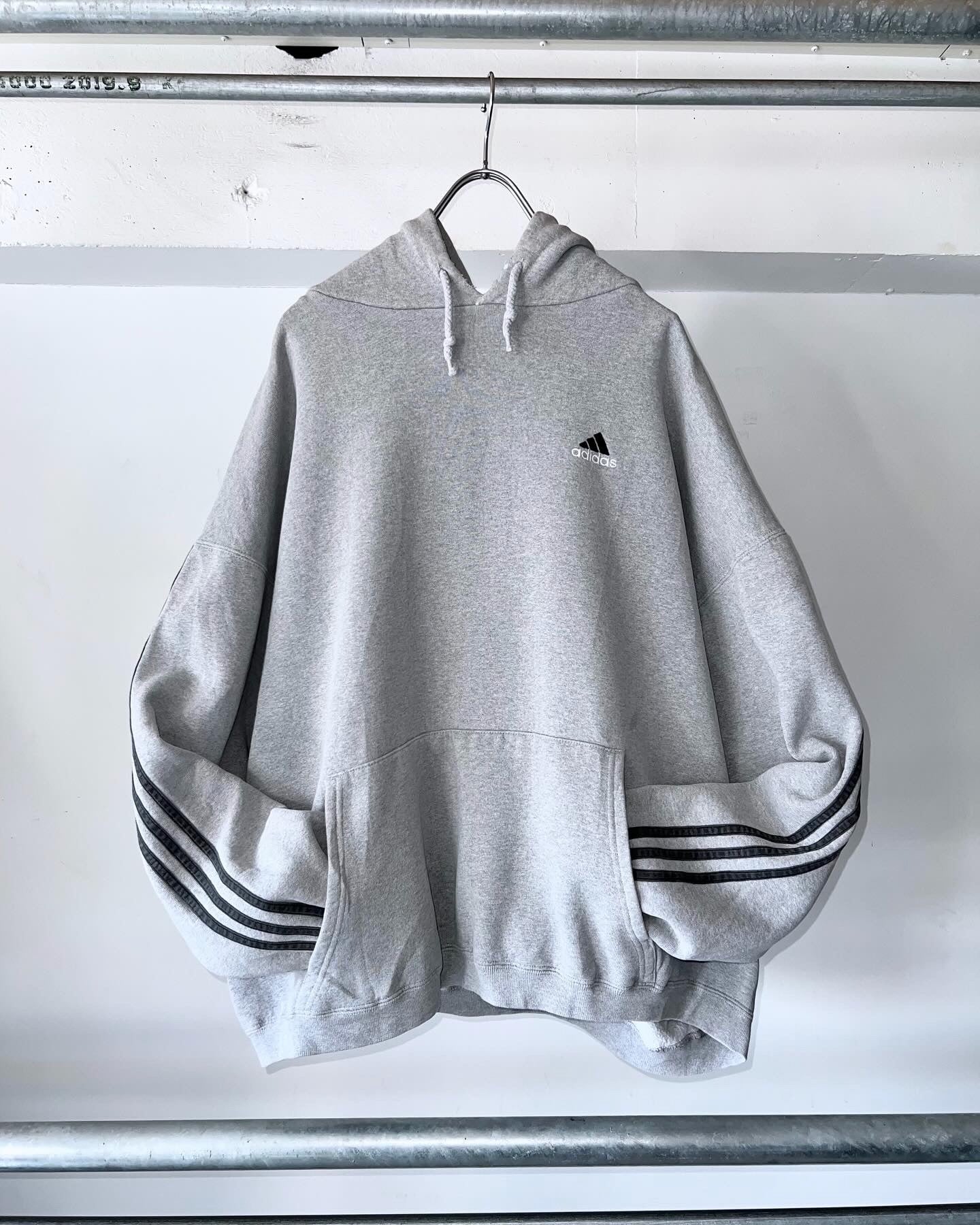 vintage Adidas Hooded Sweatshirt