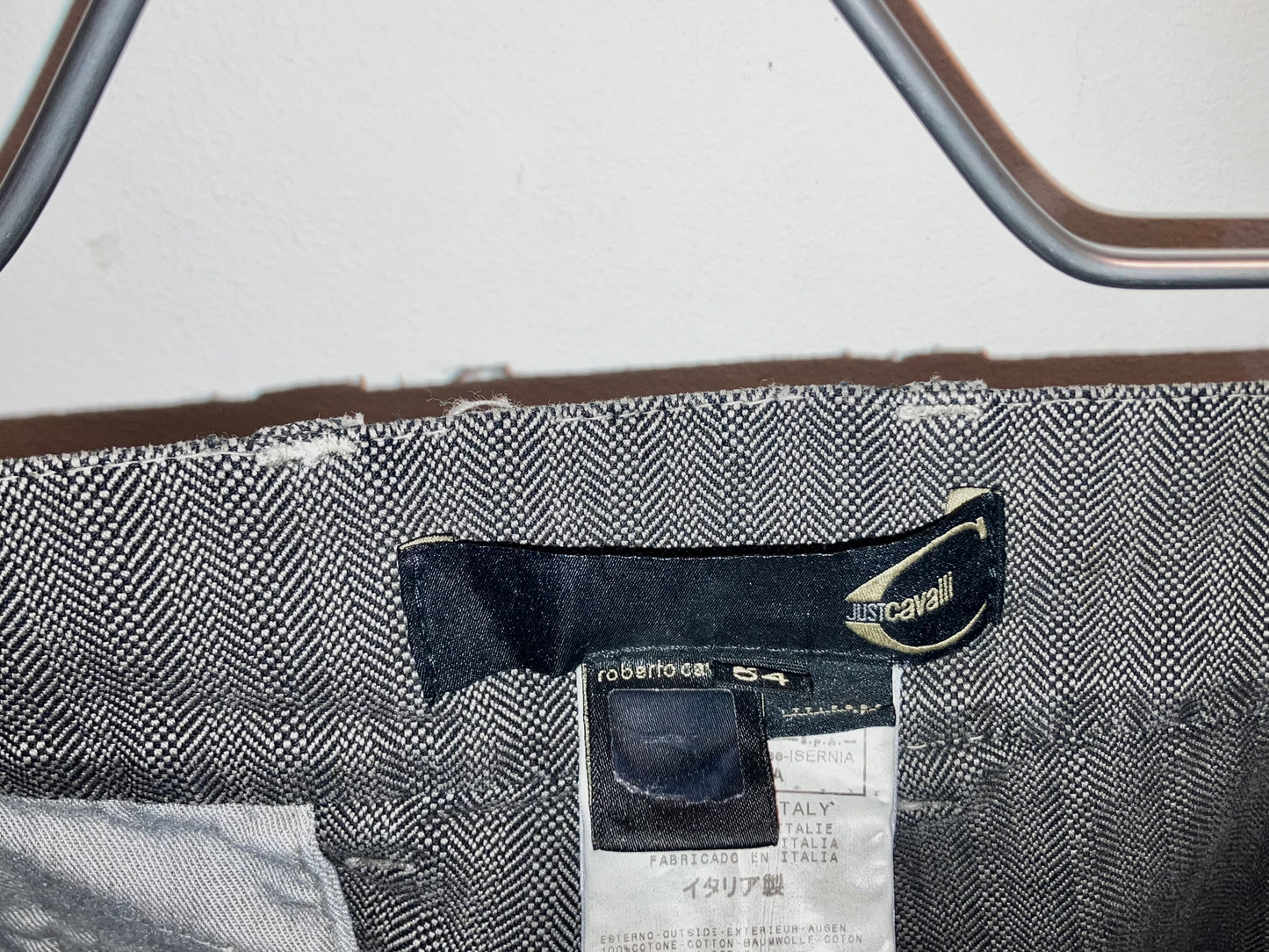 00s Design Herringbone Flare Pants