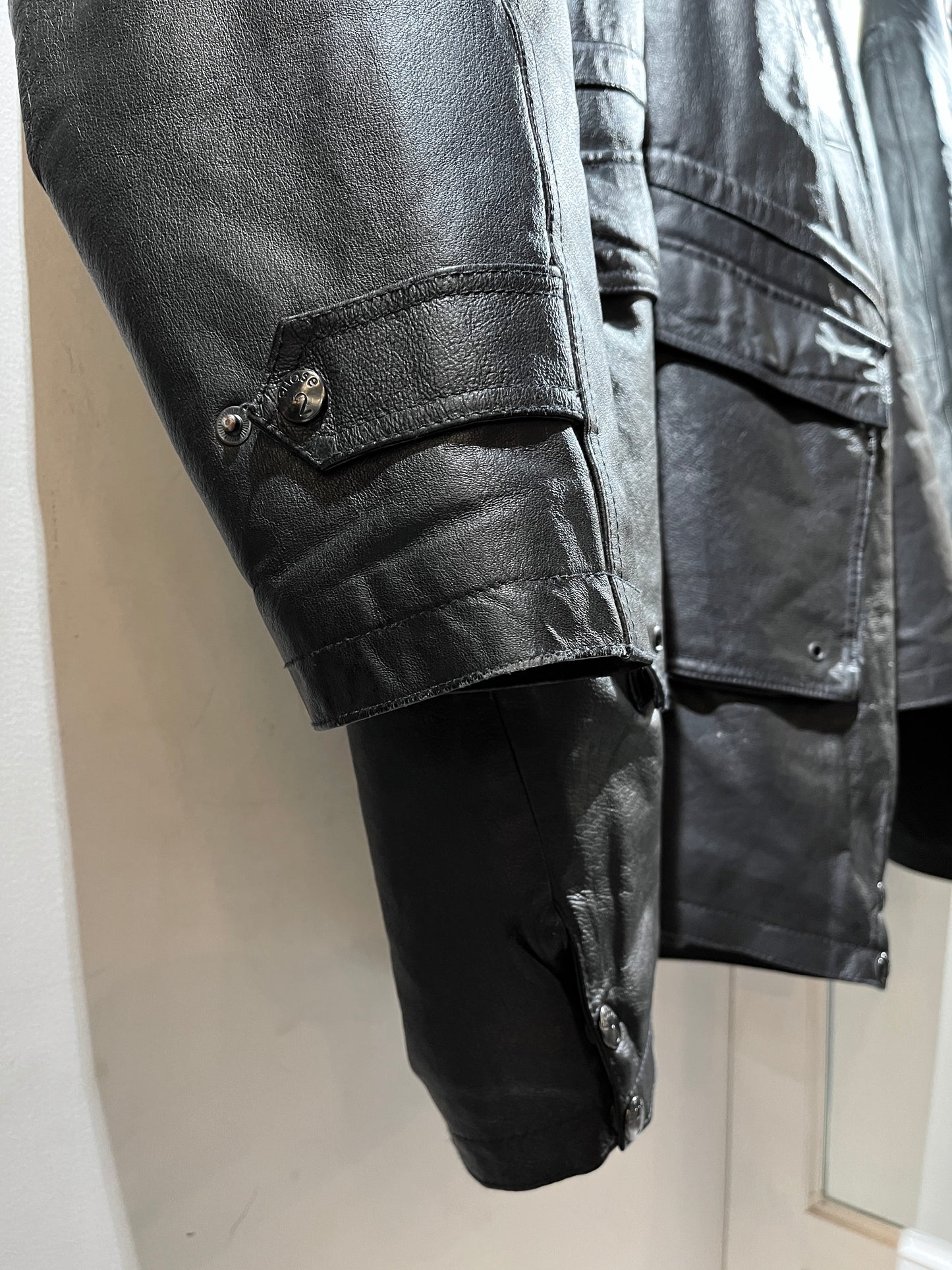old Padded Leather Jacket