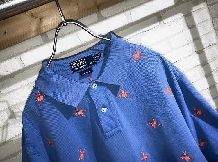 "Polo by Ralph Lauren" Old Polo Shirt "Spider Pattern!!!"