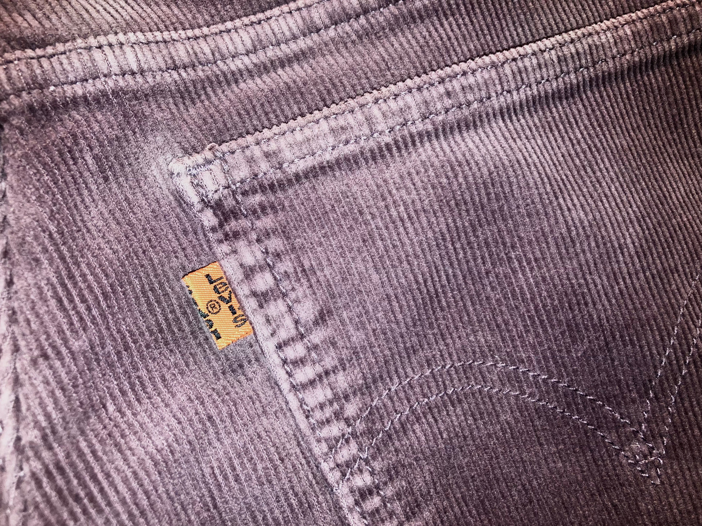 "Levi's" 00s Stretch Couduroy Flare Pants "Irregular"