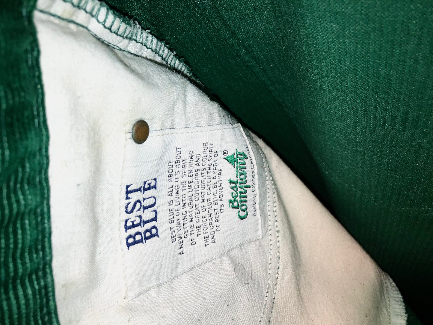 "Best Company" Vintage Couduroy Pants