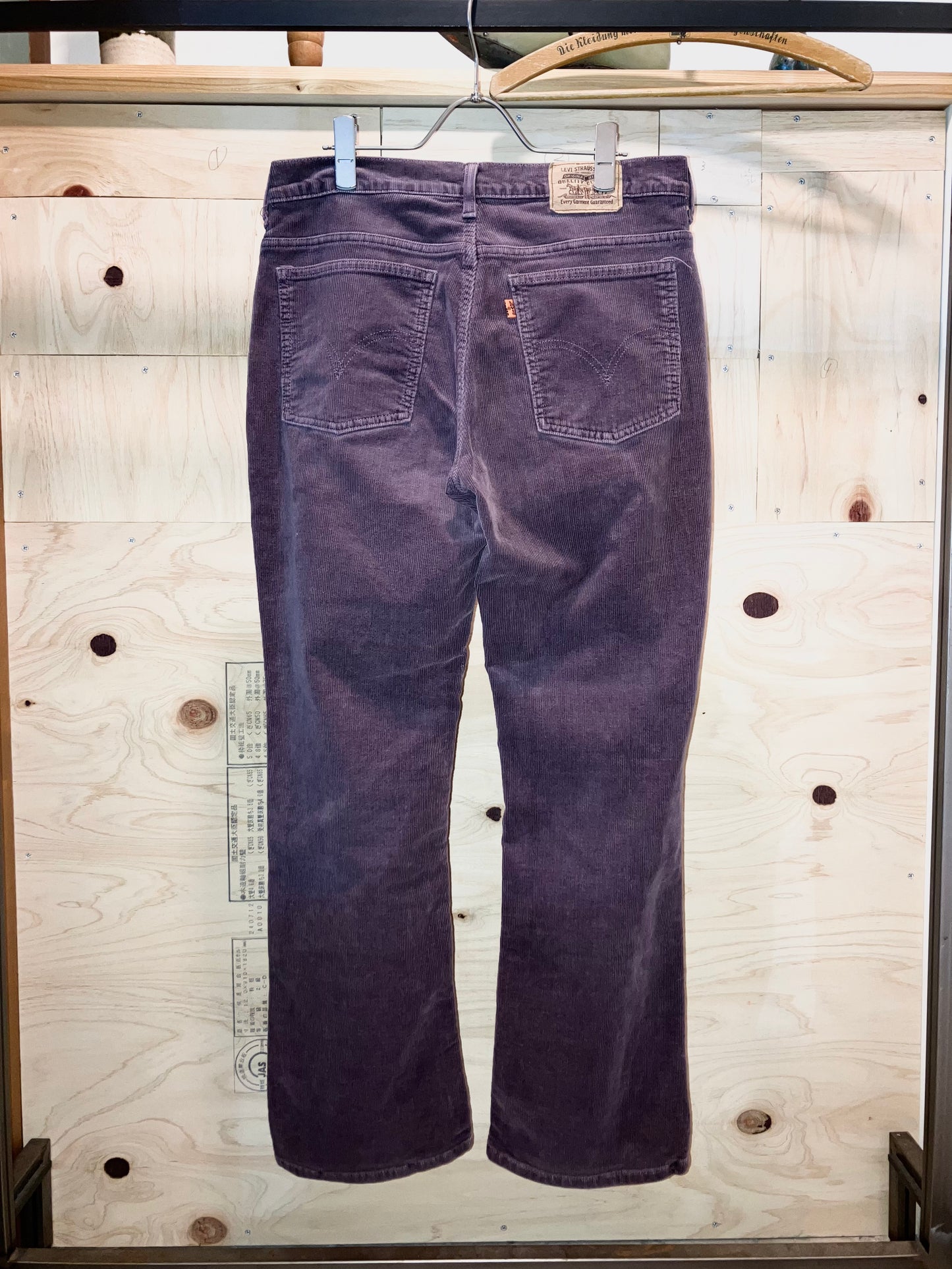 "Levi's" 00s Stretch Couduroy Flare Pants "Irregular"
