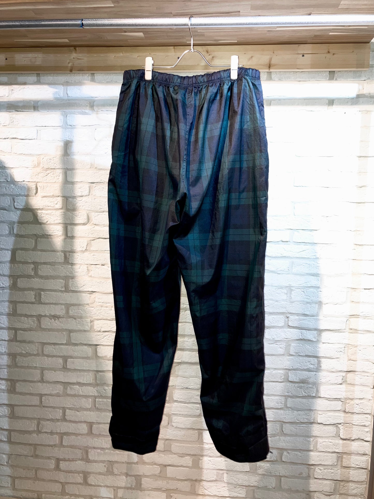 "NAUTICA" Old Super Wide Check Pants