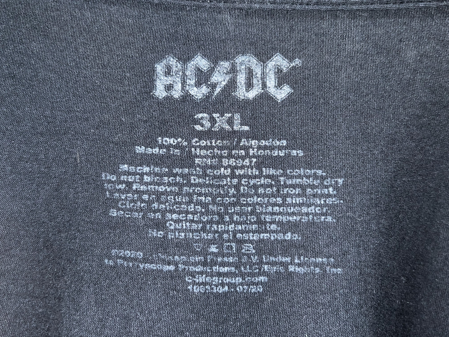 AC/DC Back in Black T-Shirt