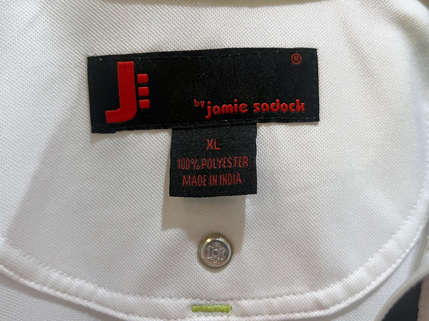 Jamie Sadock Half Zip Skull Polo