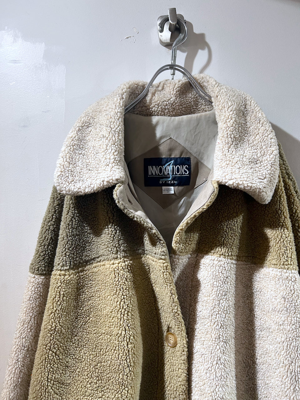 Paneled Fleece Jacket