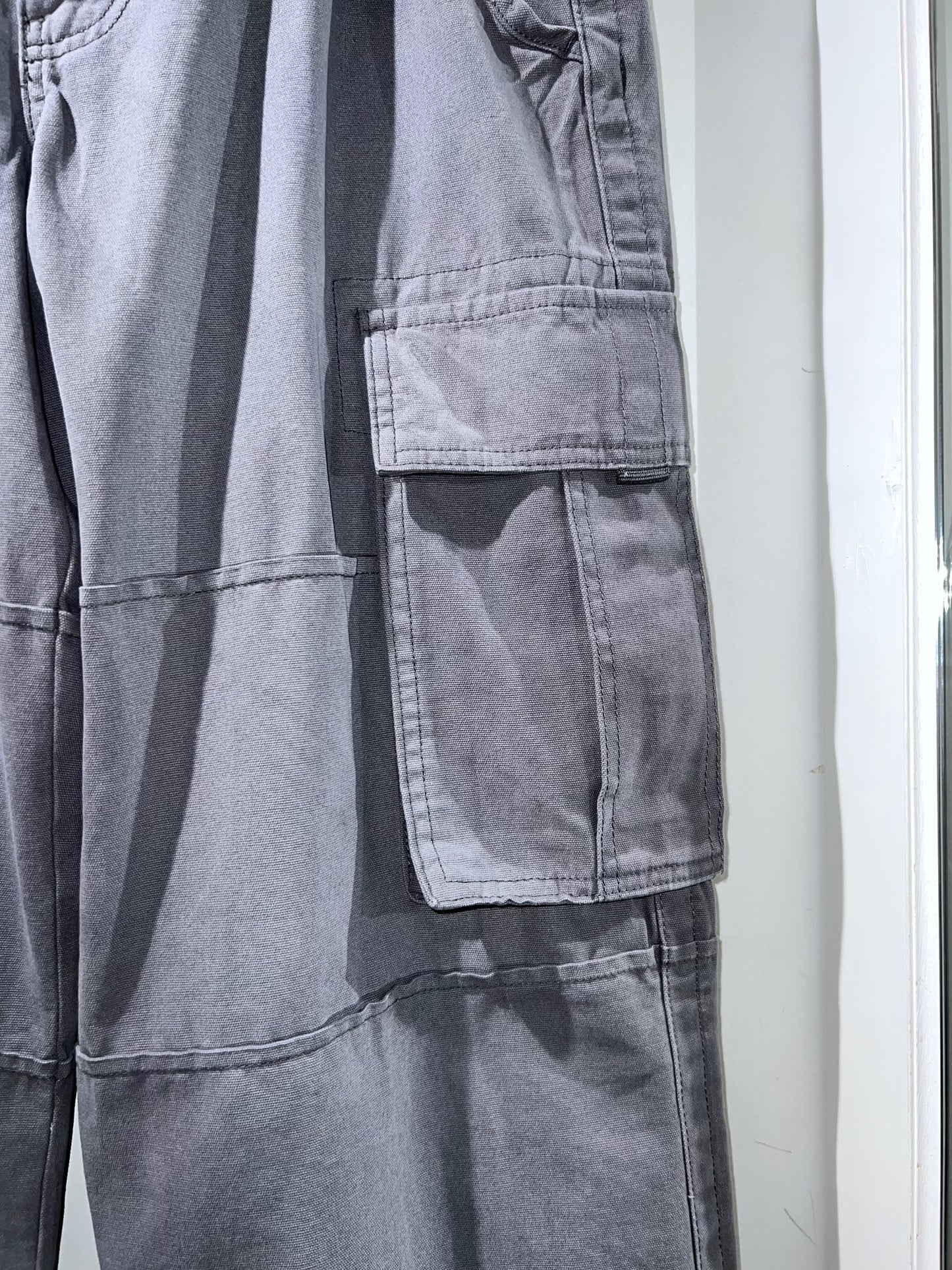 NoBo Grey WideLeg Cargos