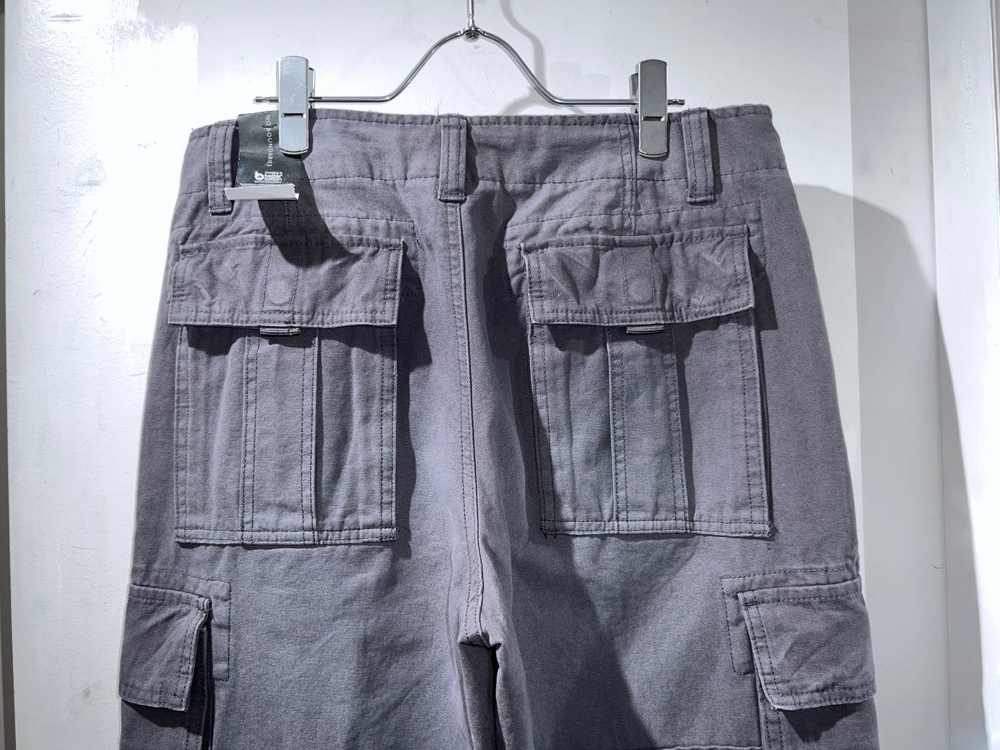NoBo Grey WideLeg Cargos