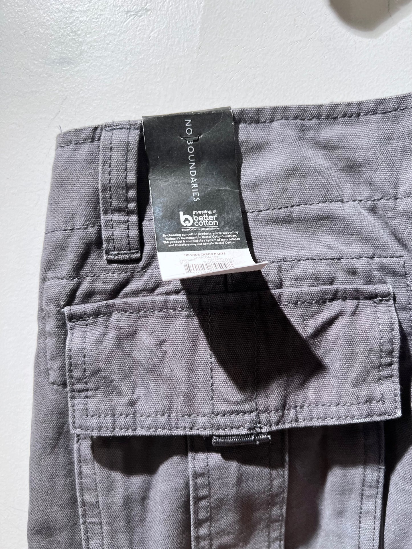 NoBo Grey WideLeg Cargos