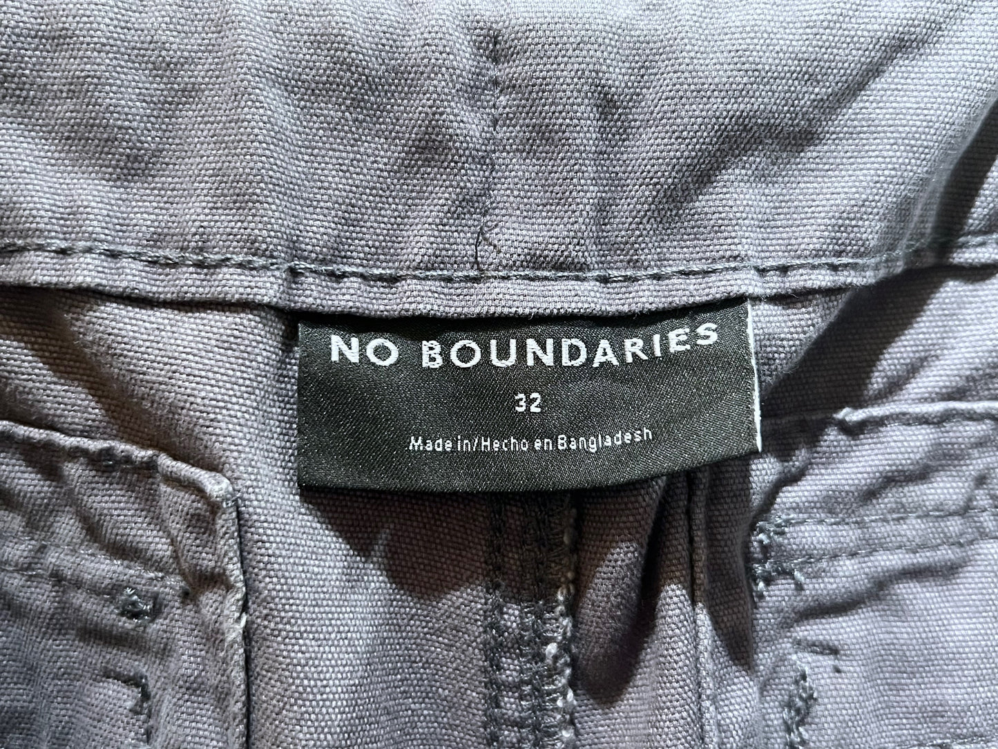 NoBo Grey WideLeg Cargos
